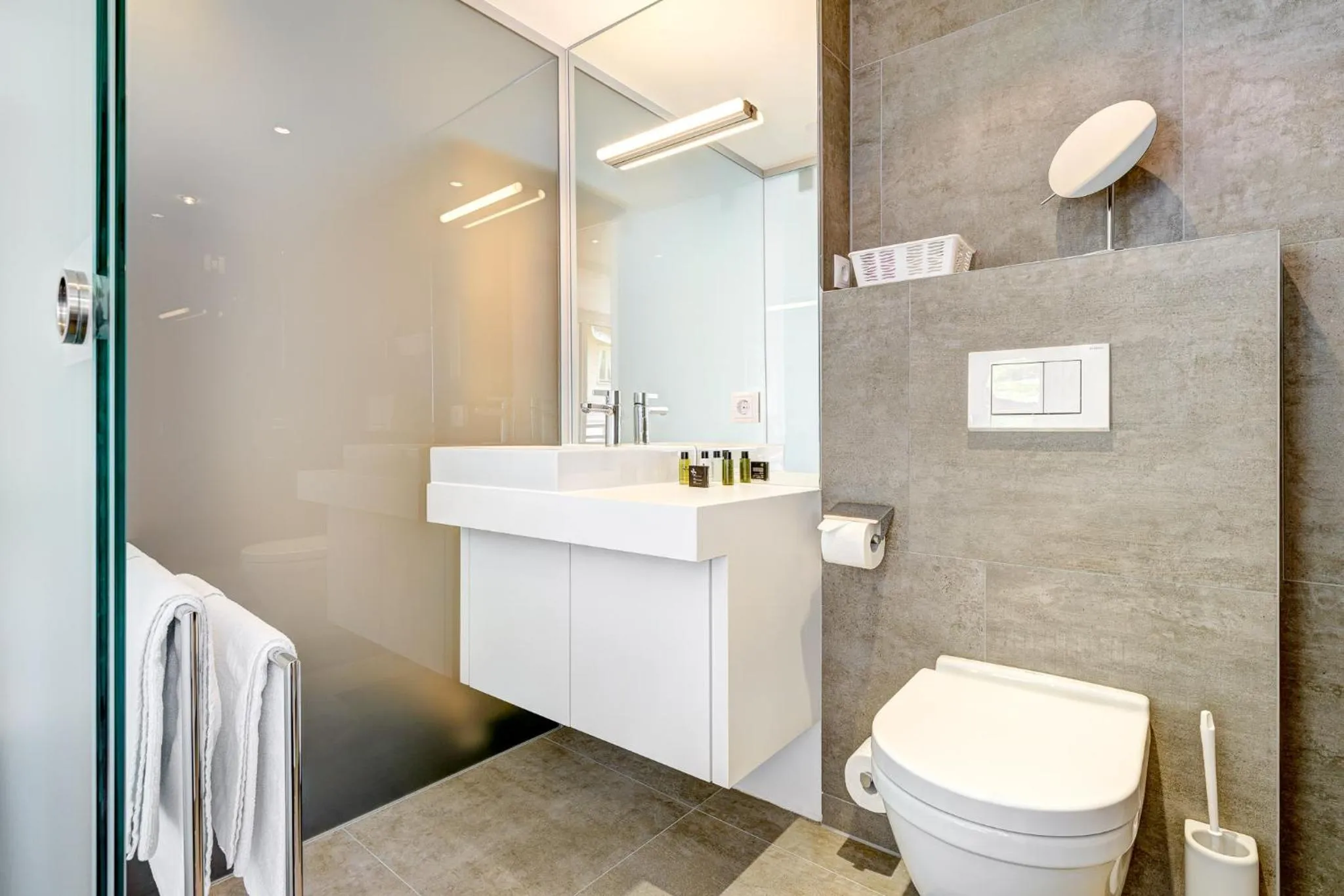 Bathroom in Hotel Lün