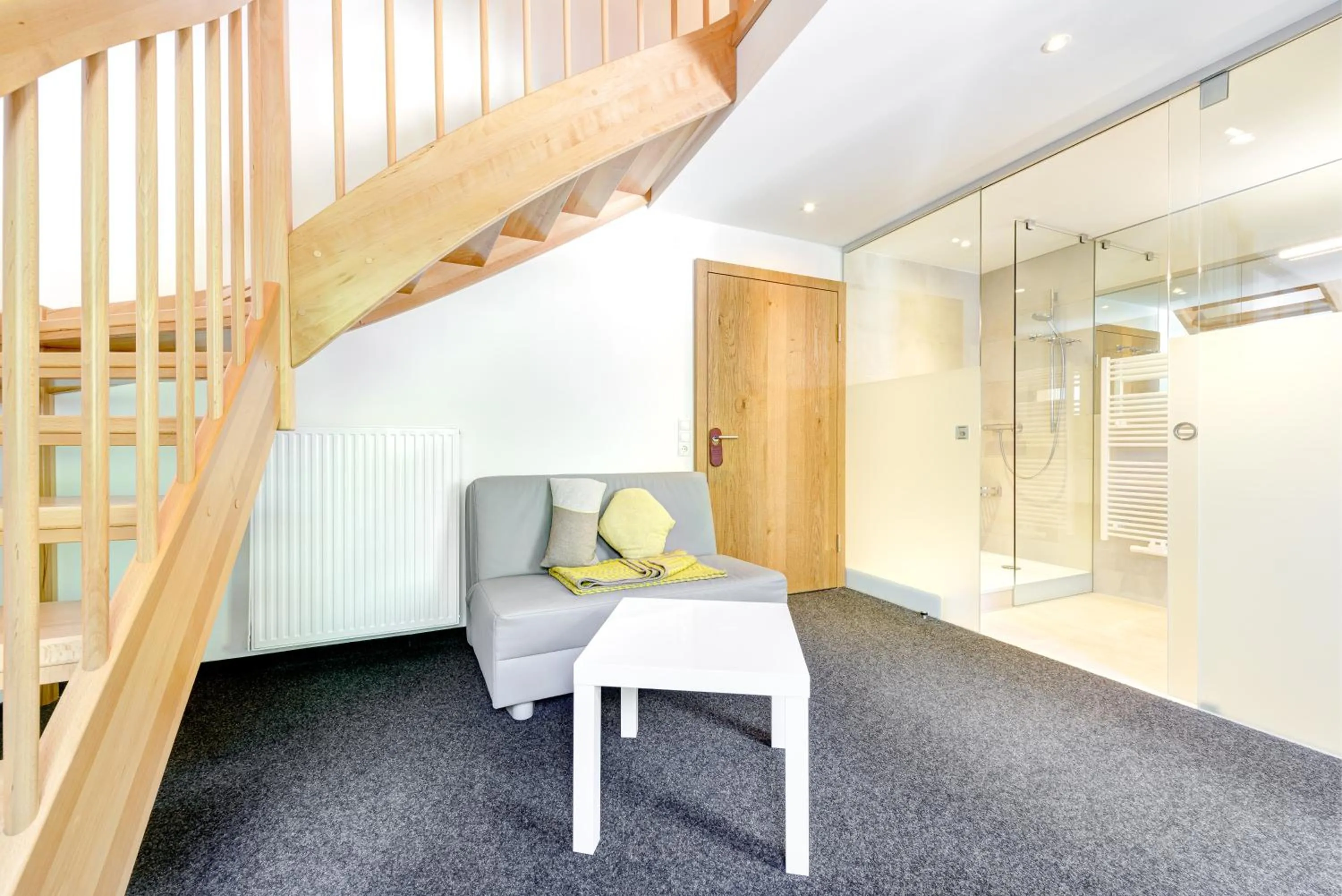 Seating area in Hotel Lün