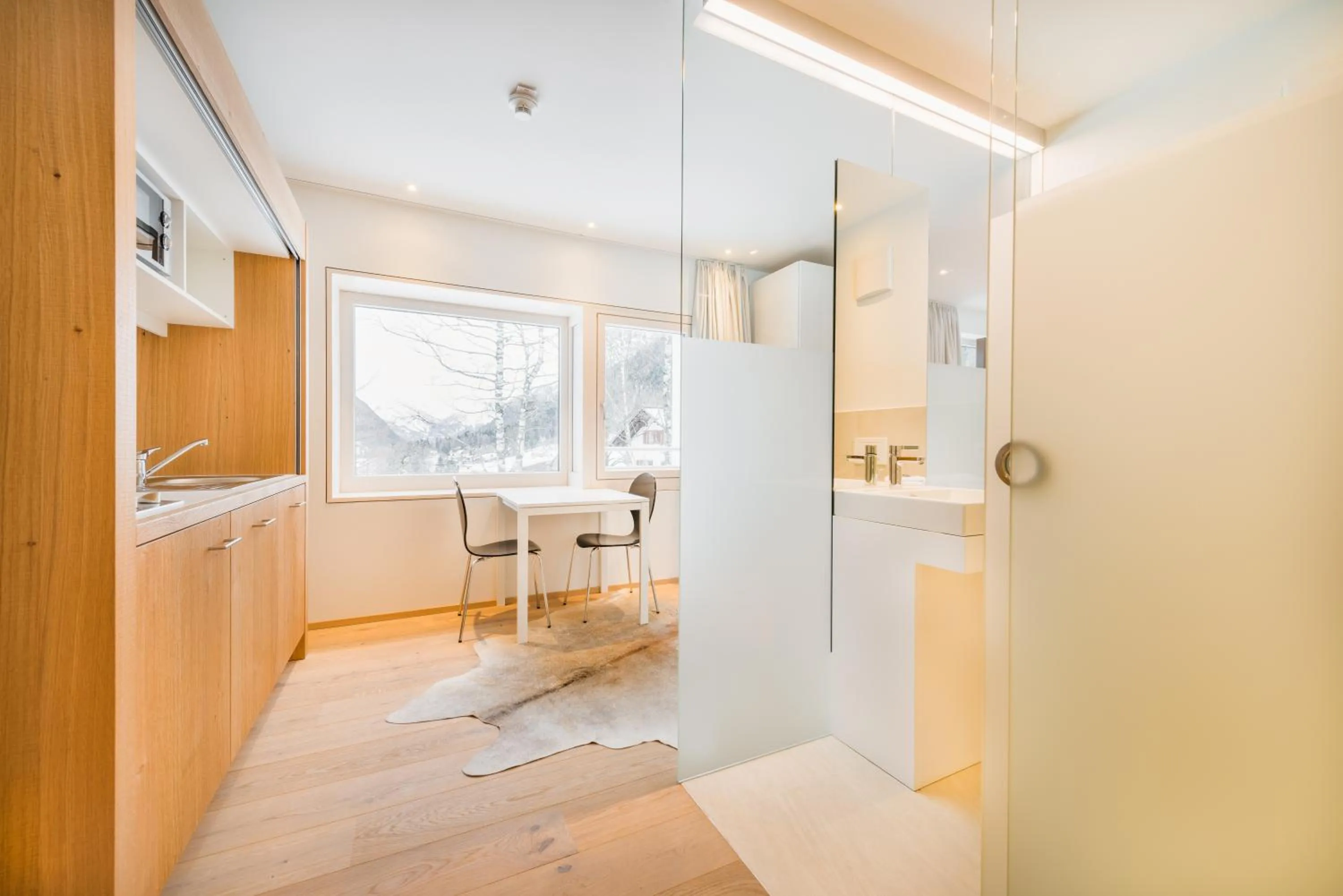 Bathroom in Hotel Lün