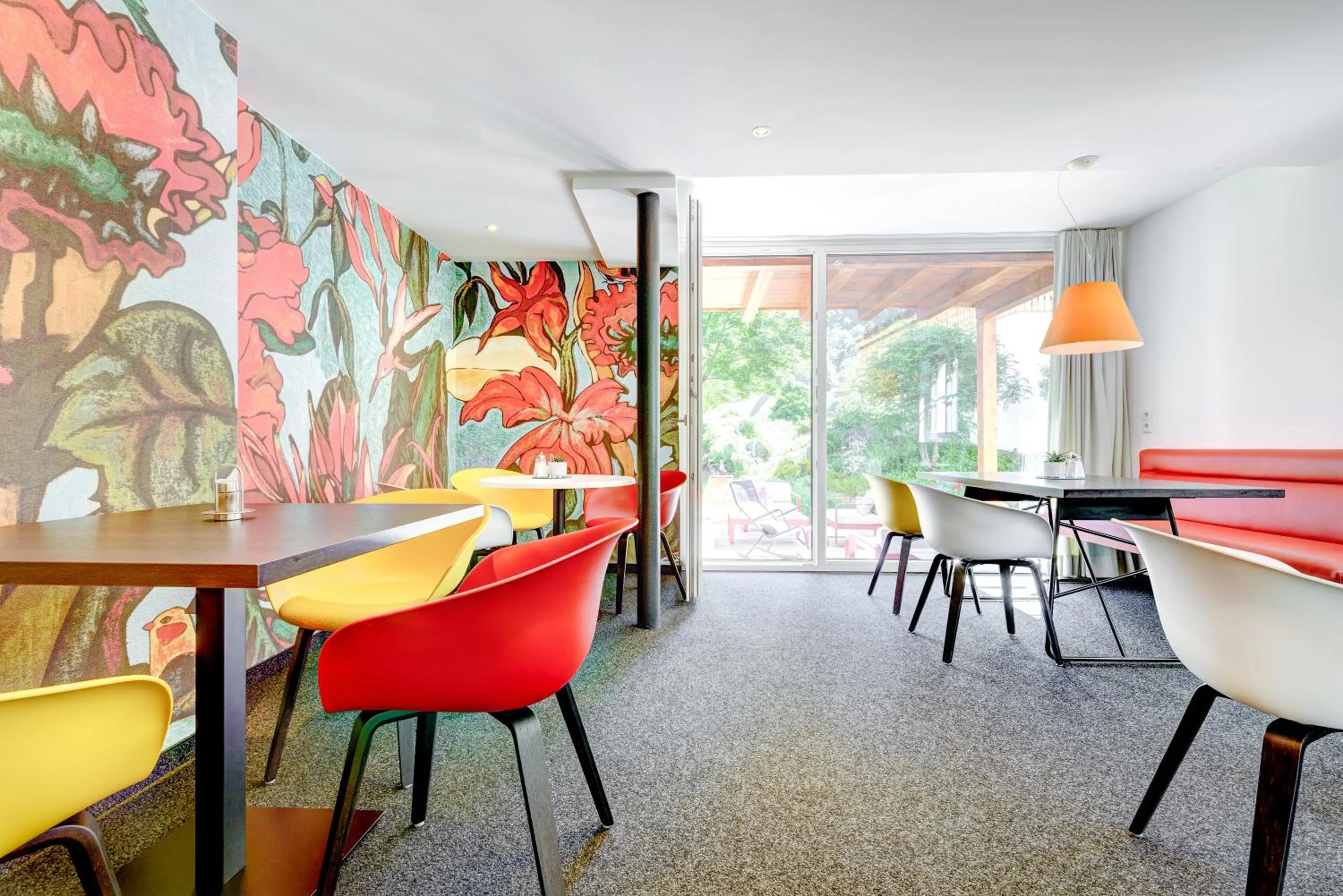 Garden in Hotel Lün