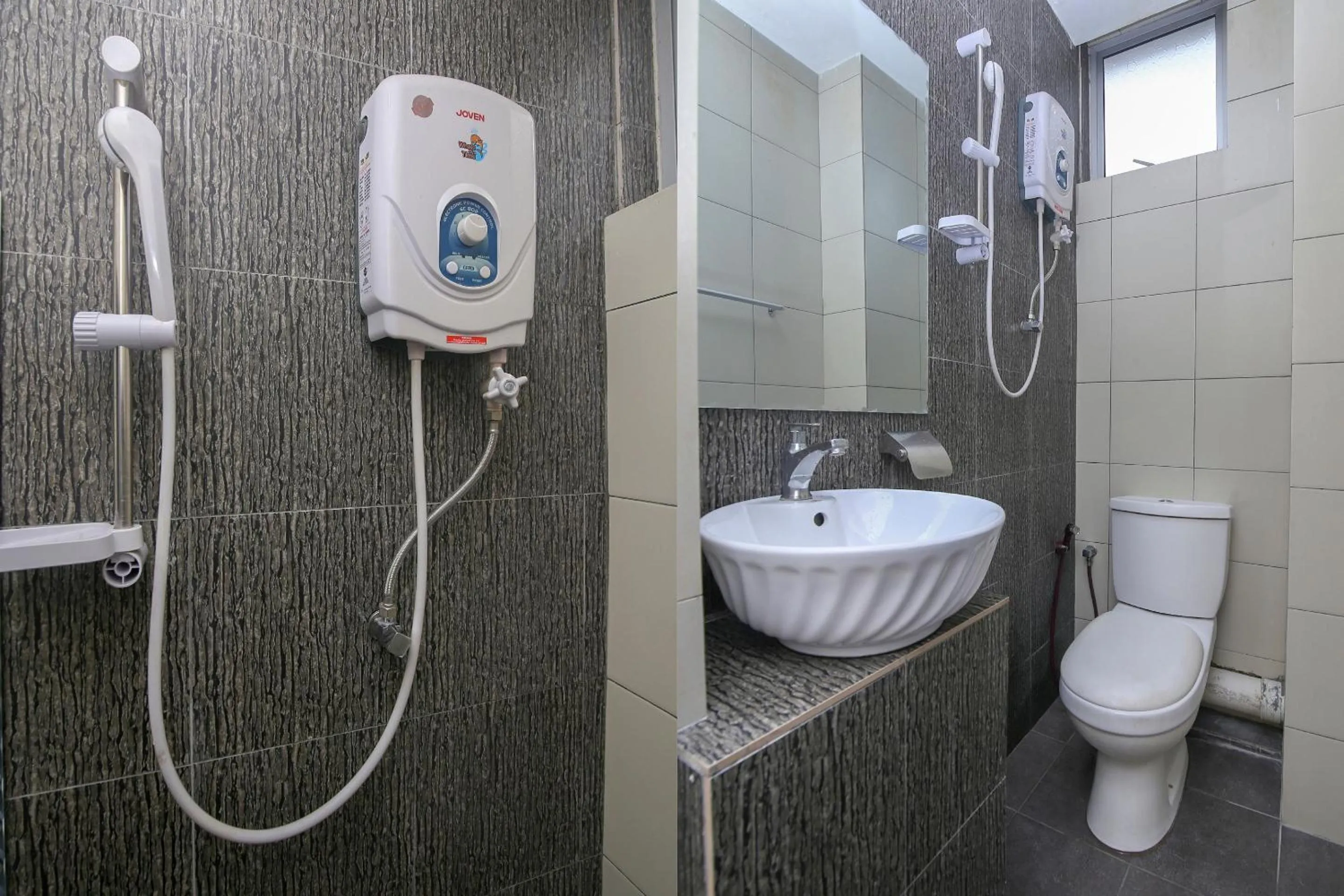 Bathroom in Hotel O Nice Stay Three Six Five Services