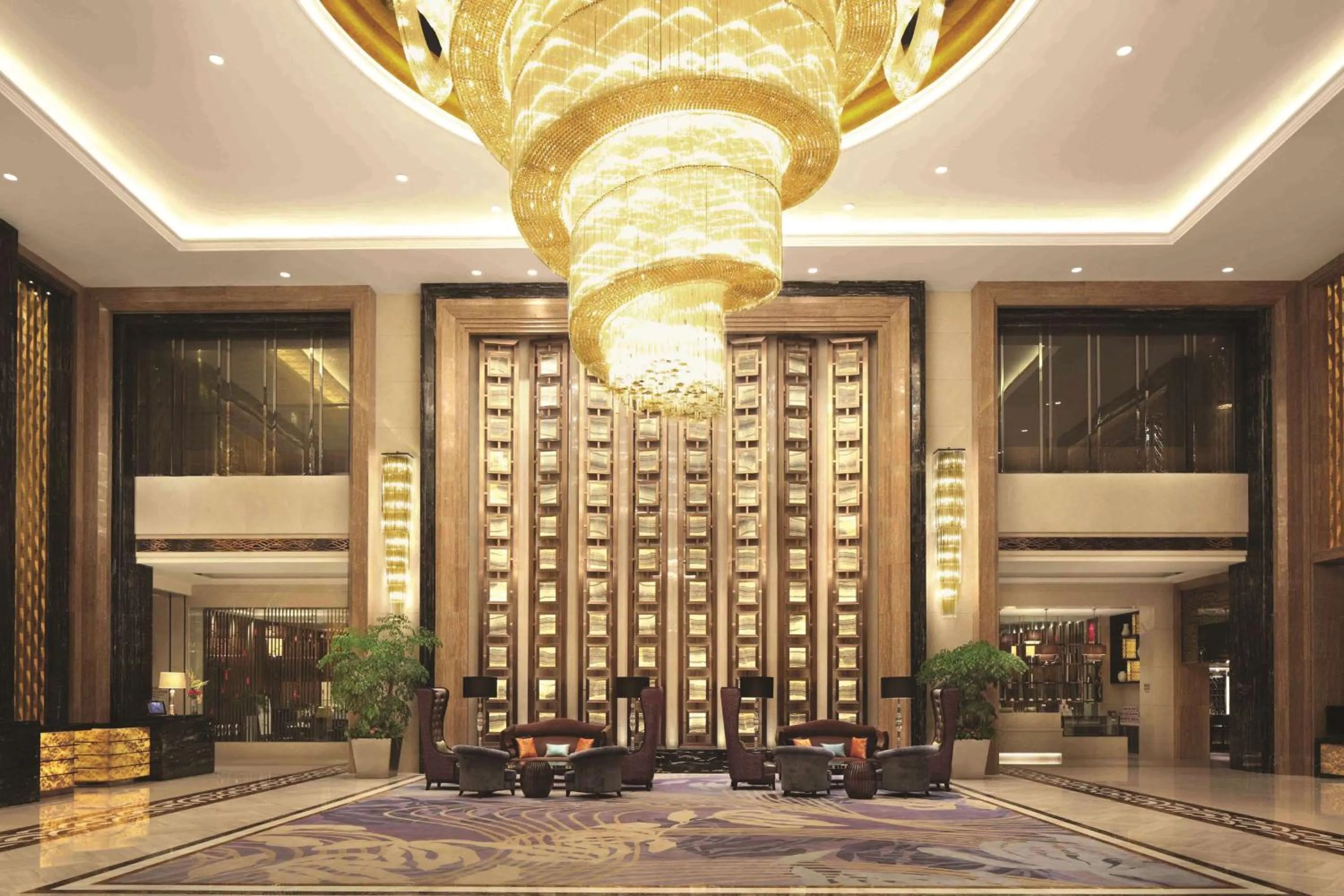 Lobby or reception in DoubleTree by Hilton Chongqing Wanzhou