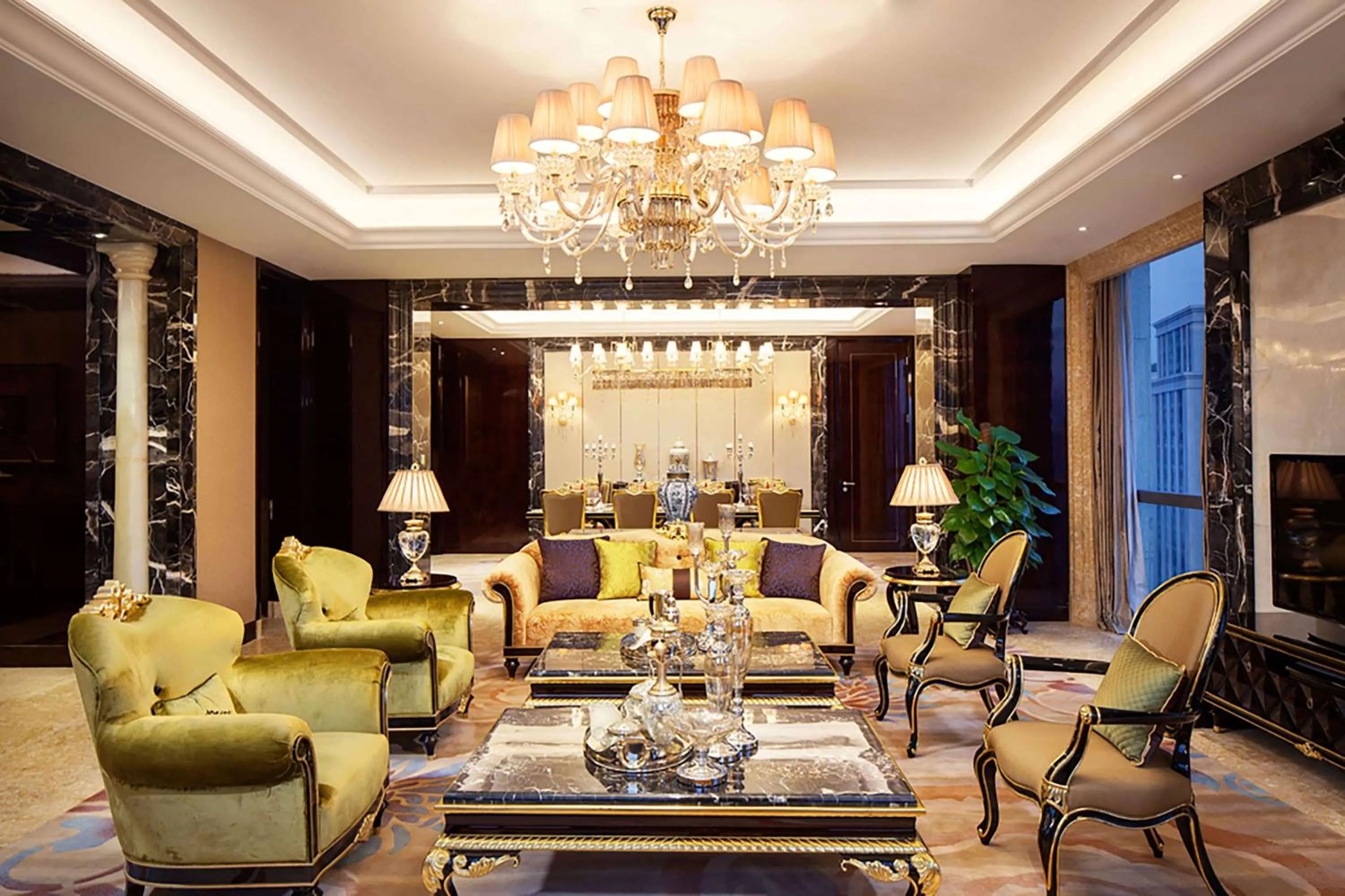 Living room in DoubleTree by Hilton Chongqing Wanzhou