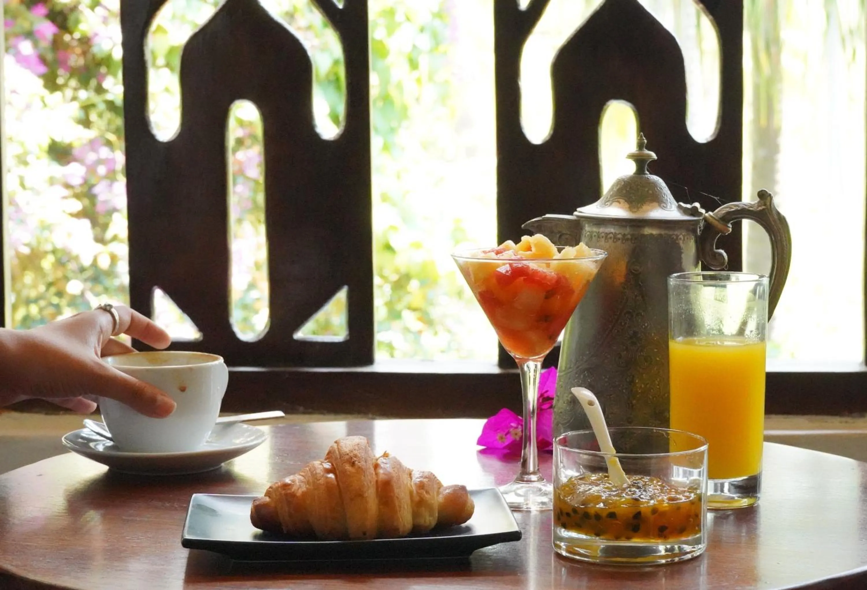 Breakfast in Zanzibar House Boutique Hotel