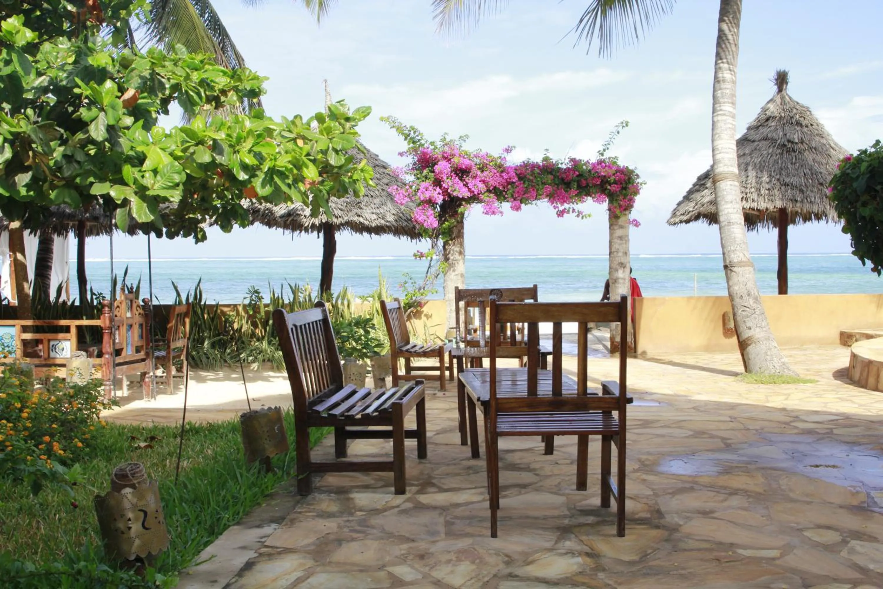 Garden in Zanzibar House Boutique Hotel