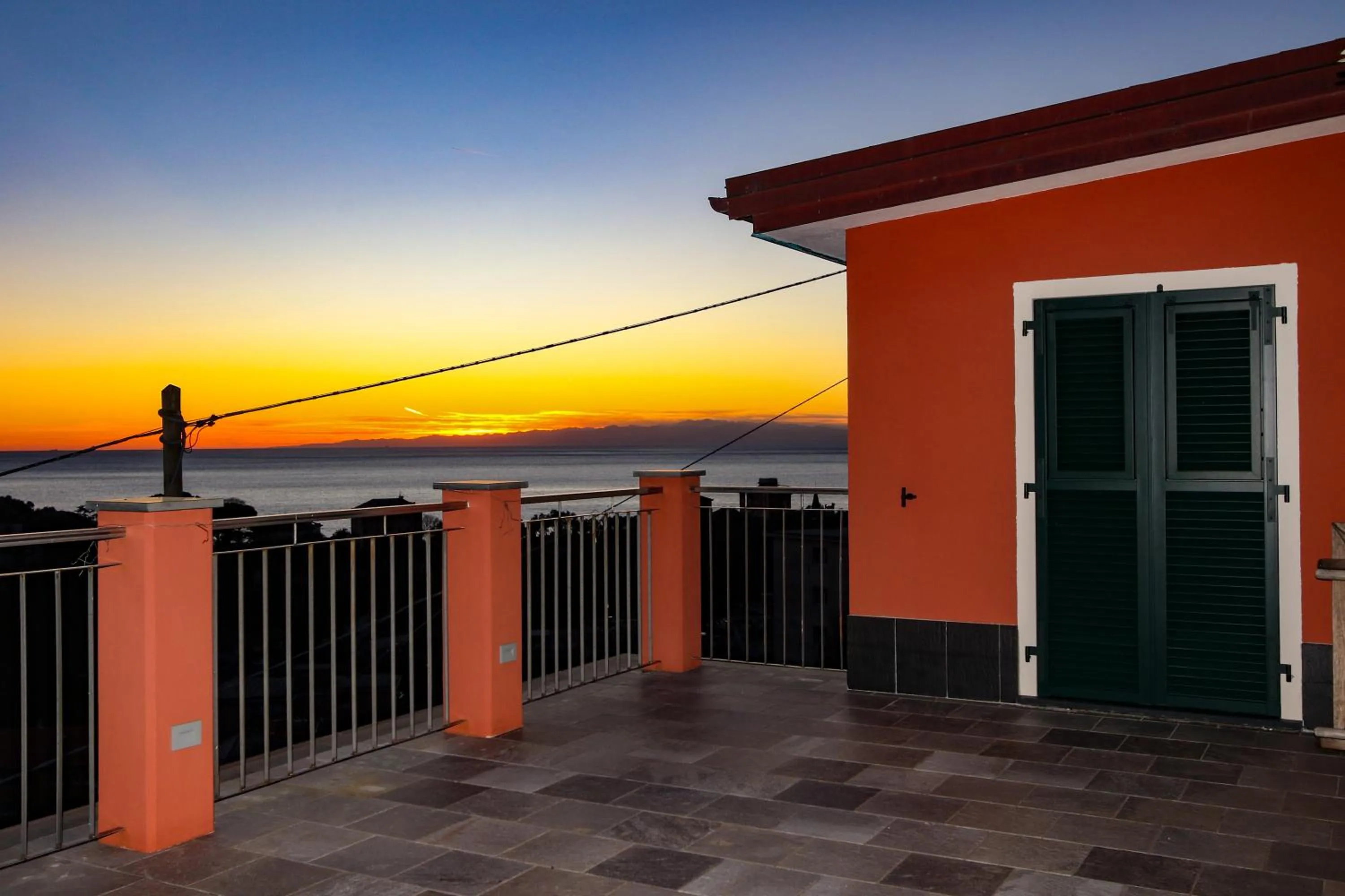 Balcony/Terrace in Il Cuoco Pescatore, Ittiturismo Lecardònaie du Pescòu