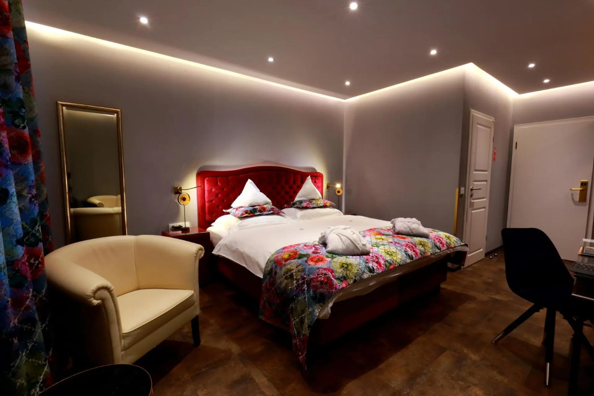 Bed in Hotel Waldkrug