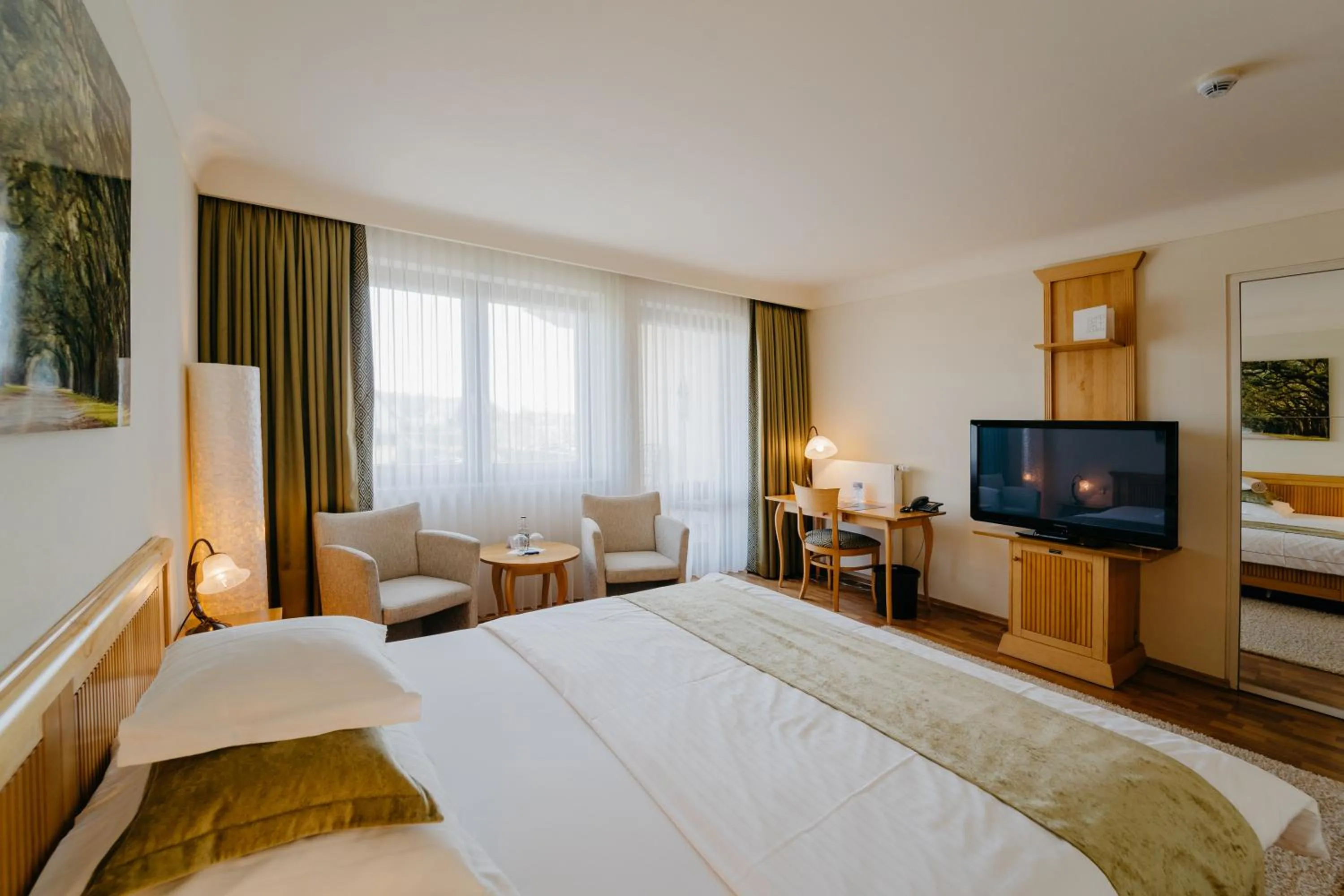 Bed in Hotel Waldkrug