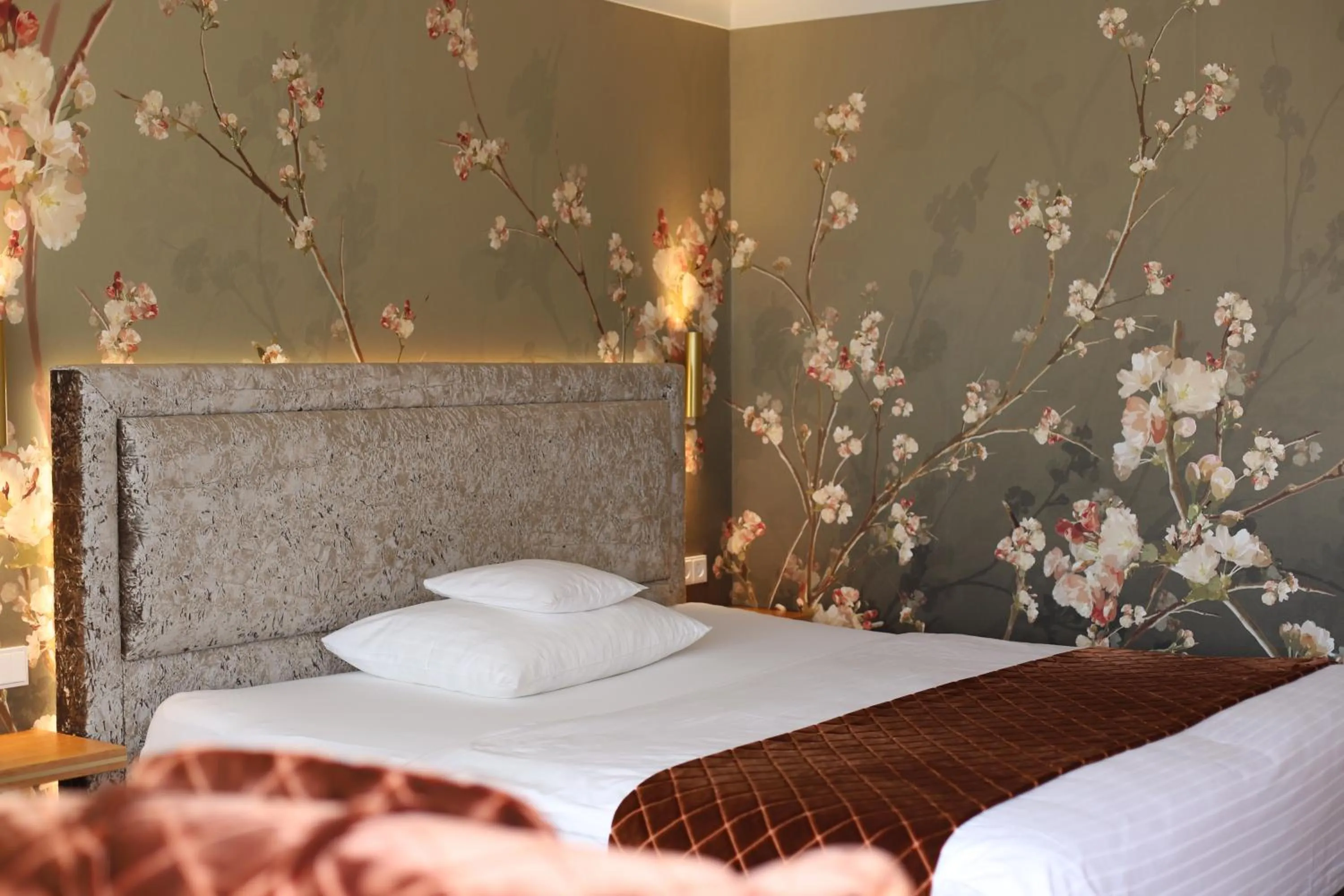 Bed in Hotel Waldkrug