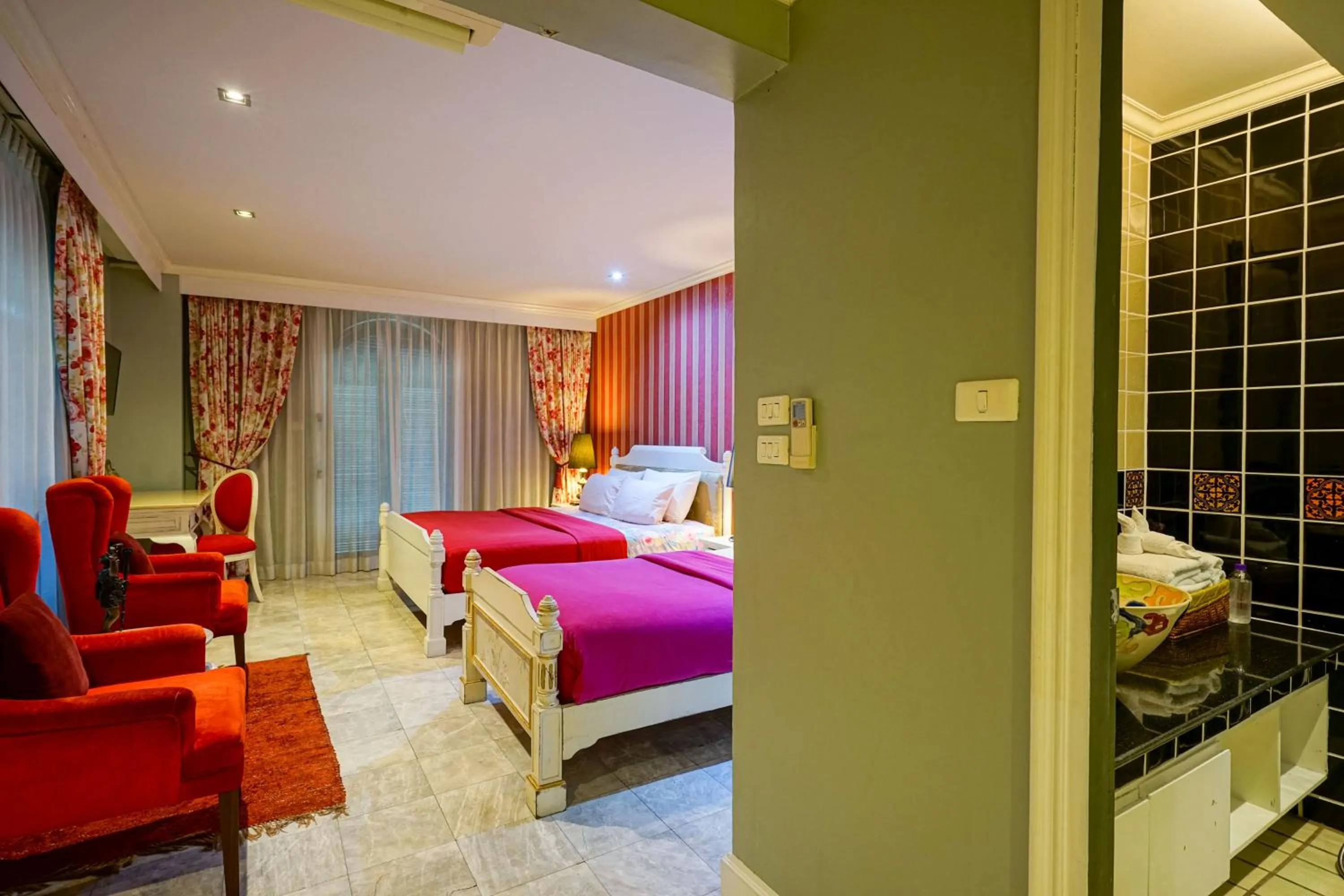 Bed in At Pingnakorn Huaykaew