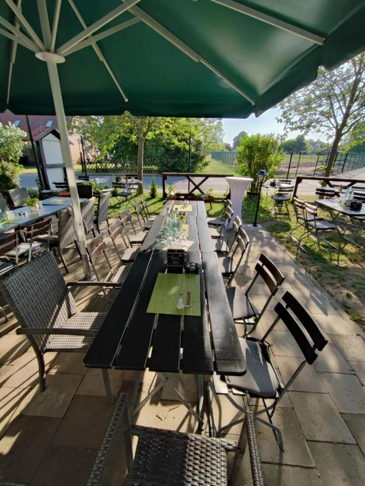 Balcony/Terrace in Best Western Spreewald