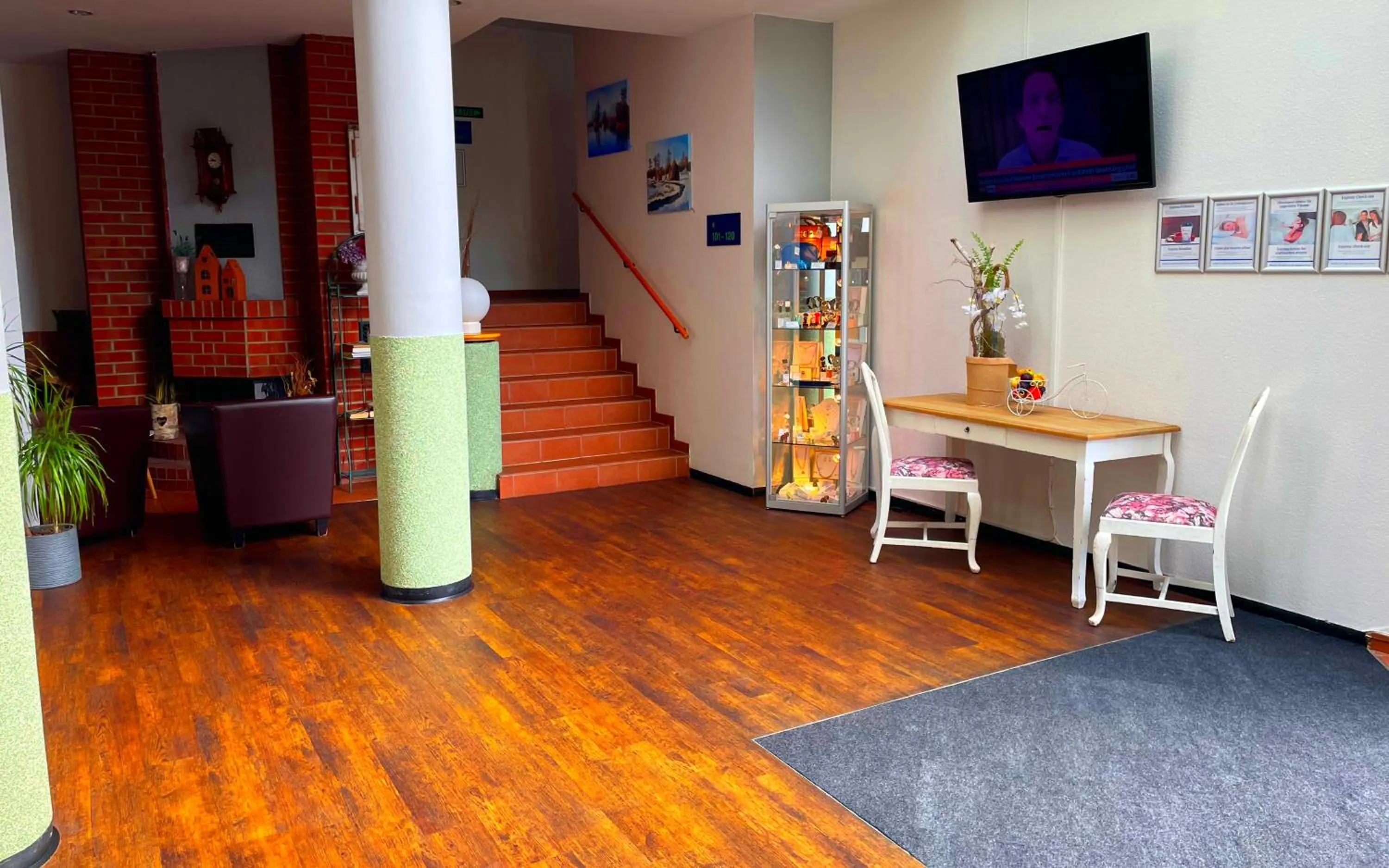 Lobby or reception in Best Western Spreewald