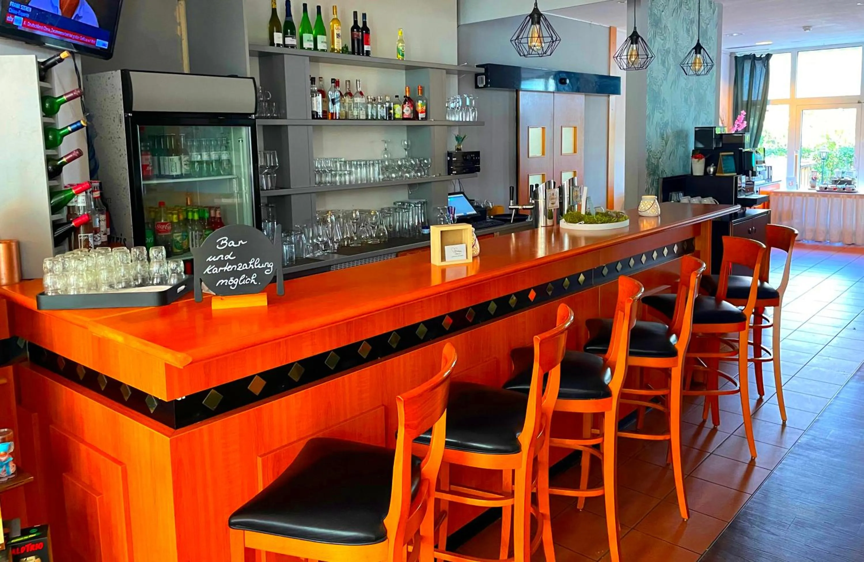 Lounge or bar in Best Western Spreewald