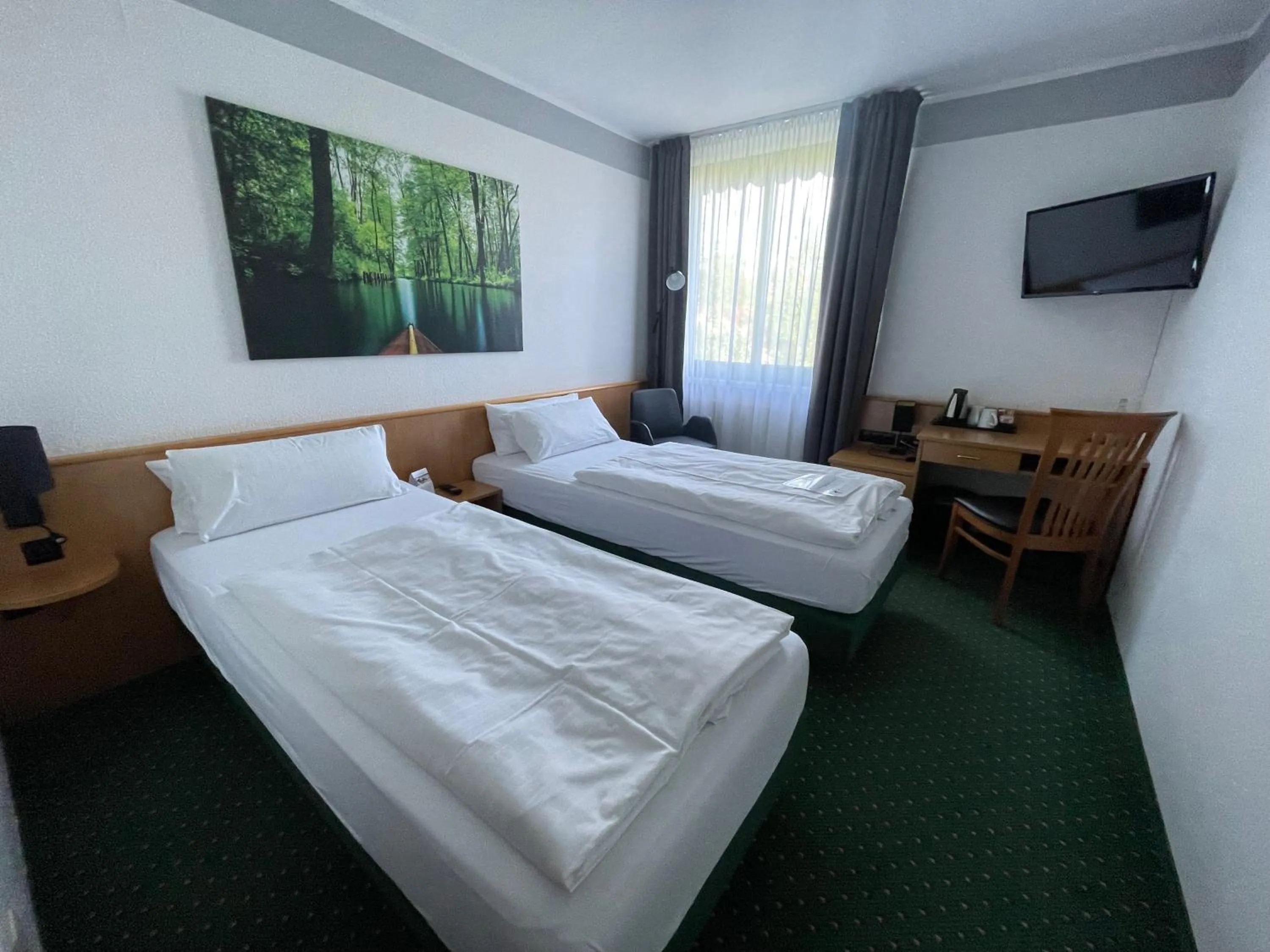 Bed in Best Western Spreewald