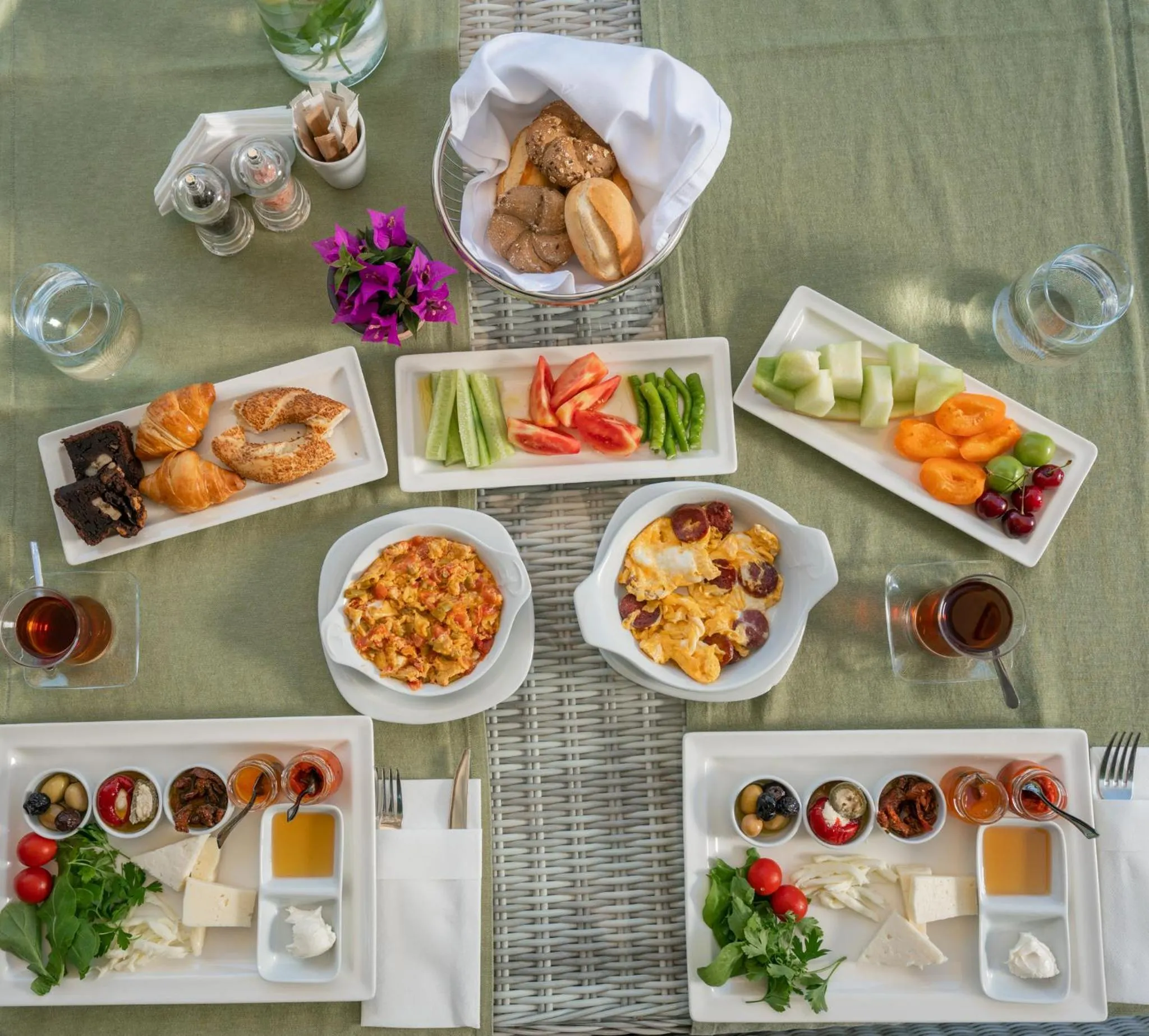 Breakfast in Elia Hotel Cunda by Ortunc