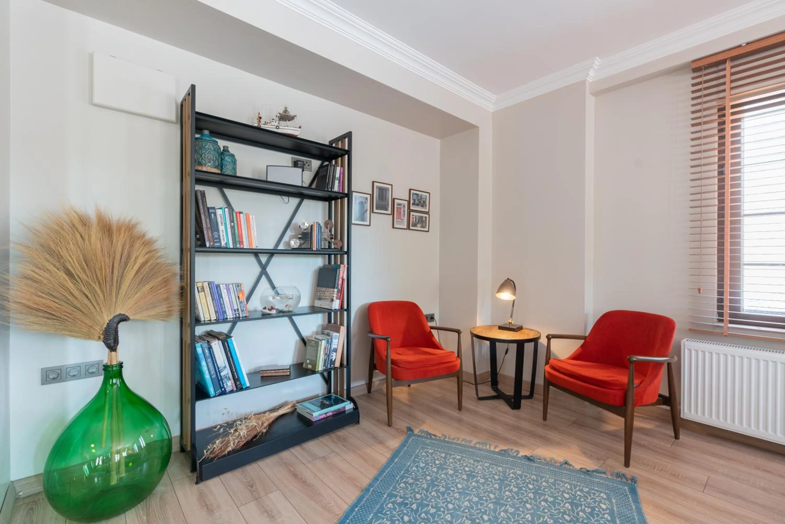 Library in Elia Hotel Cunda by Ortunc