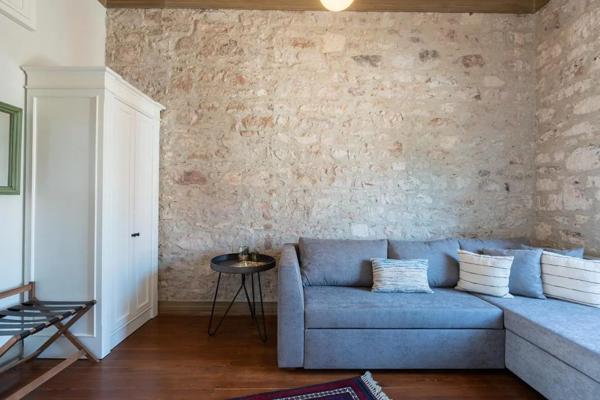 Living room in Elia Hotel Cunda by Ortunc