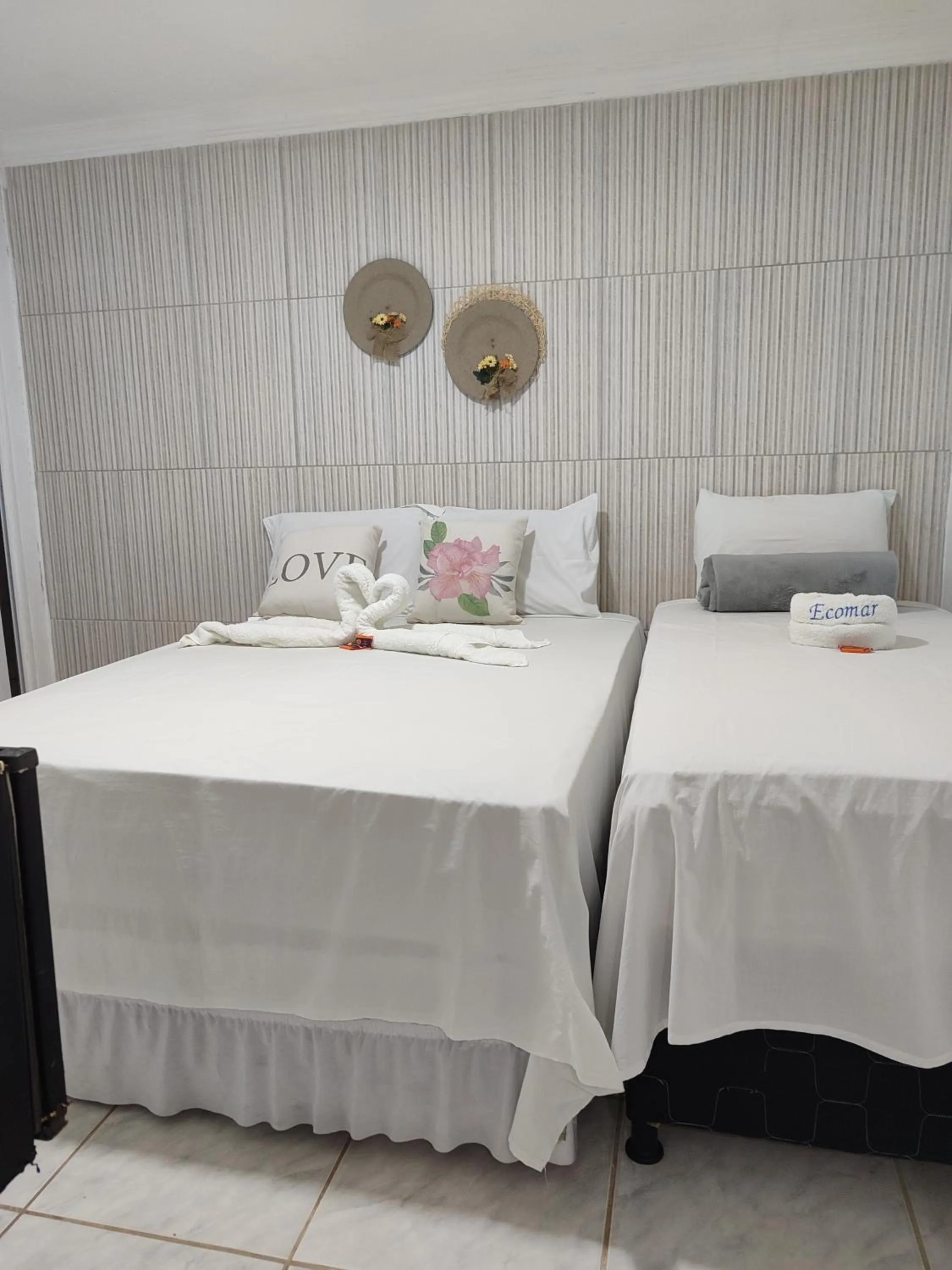 Bed in Ecomar Pousada