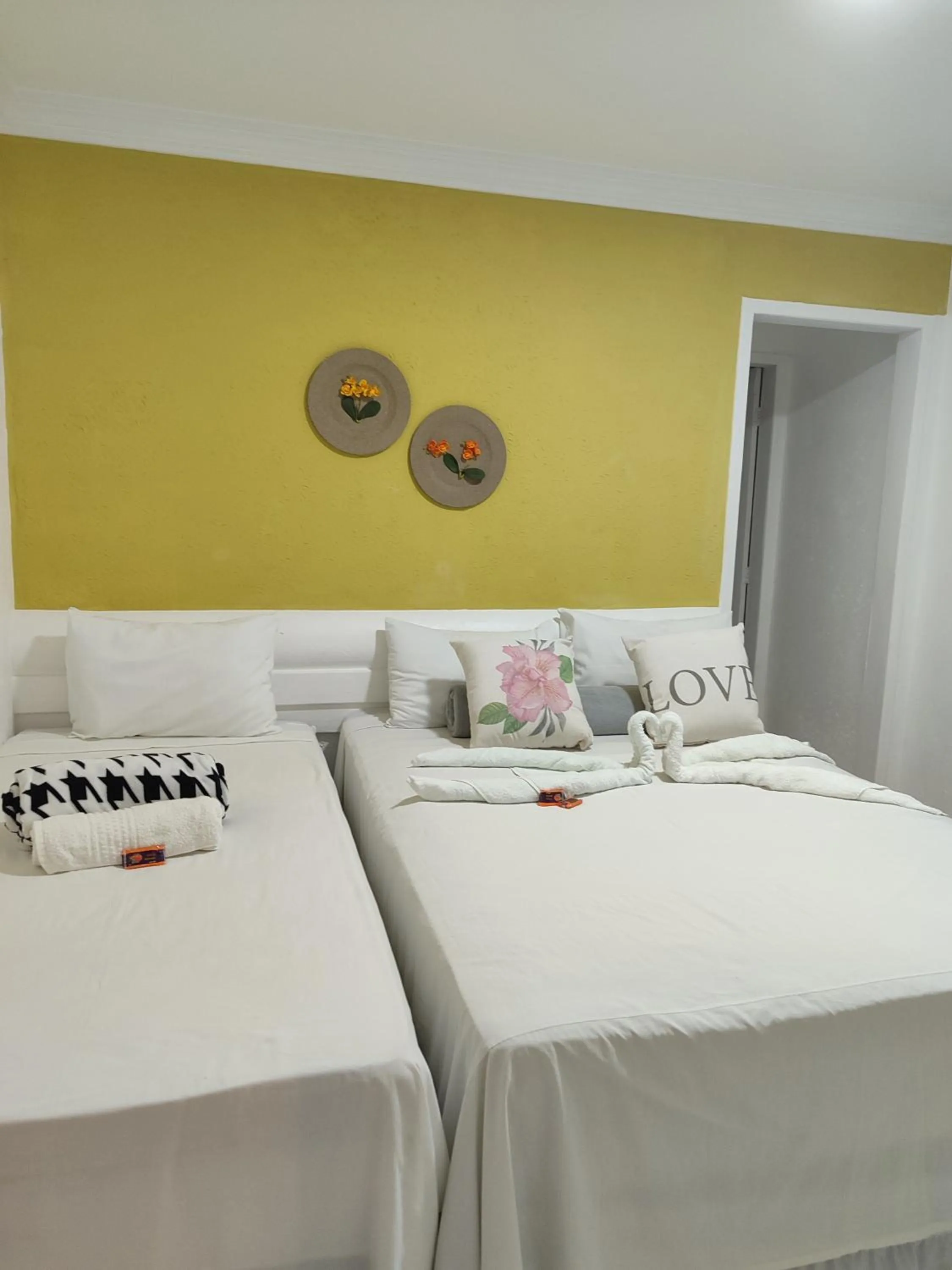 Bed in Ecomar Pousada