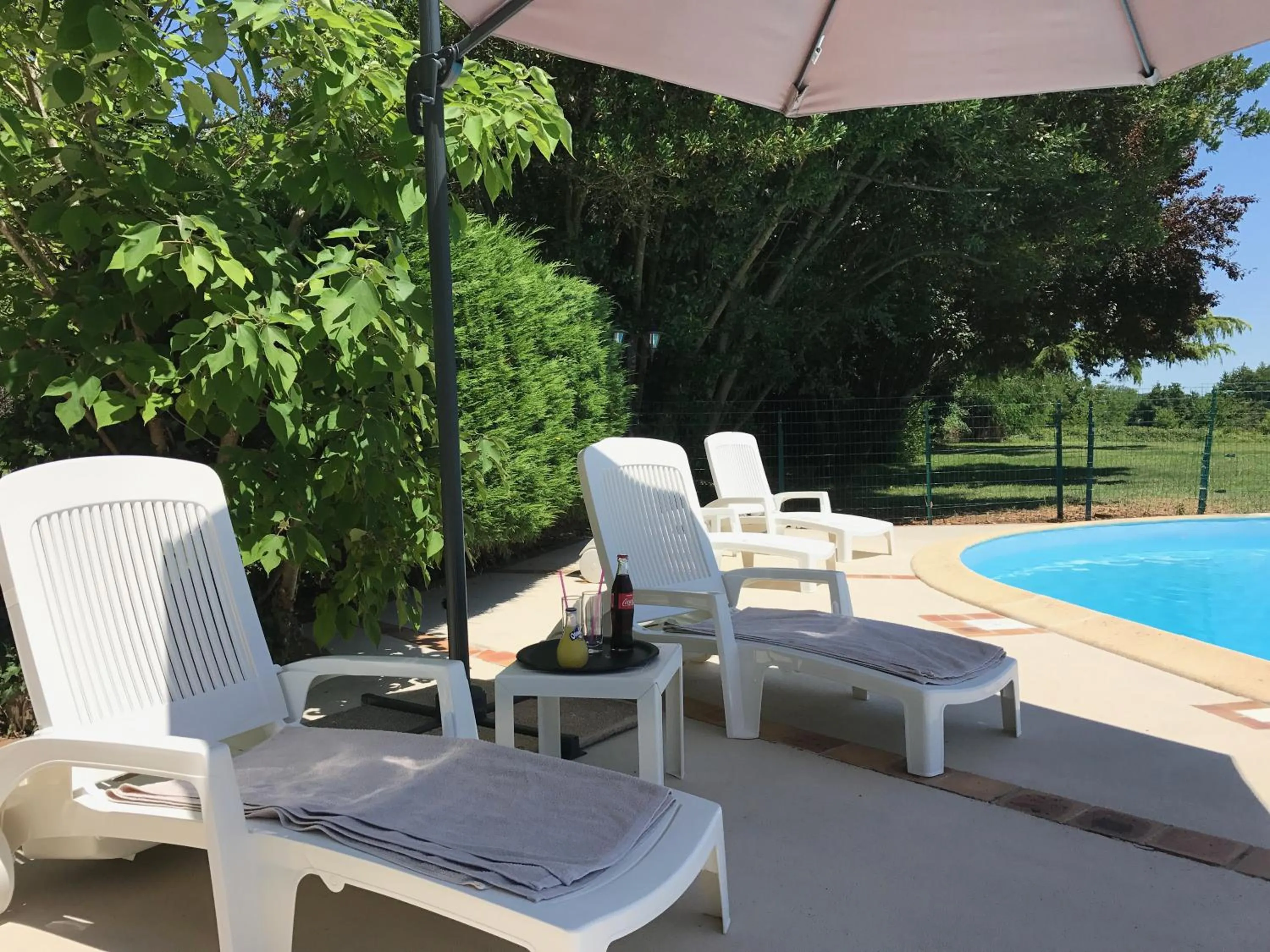 Swimming pool in Les Rives du Plantié