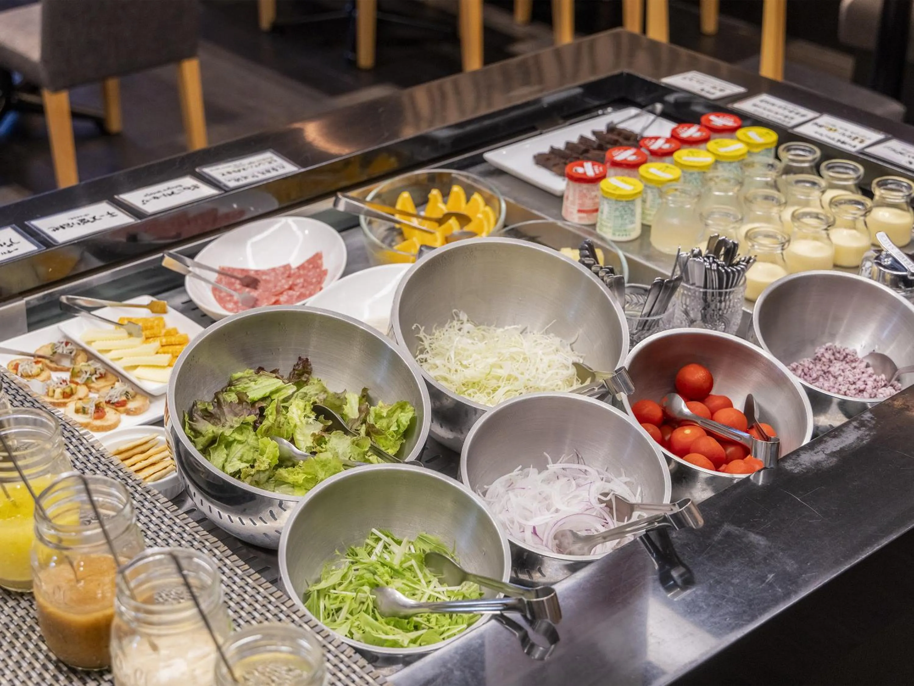 Buffet breakfast in Hiroshima Washington Hotel