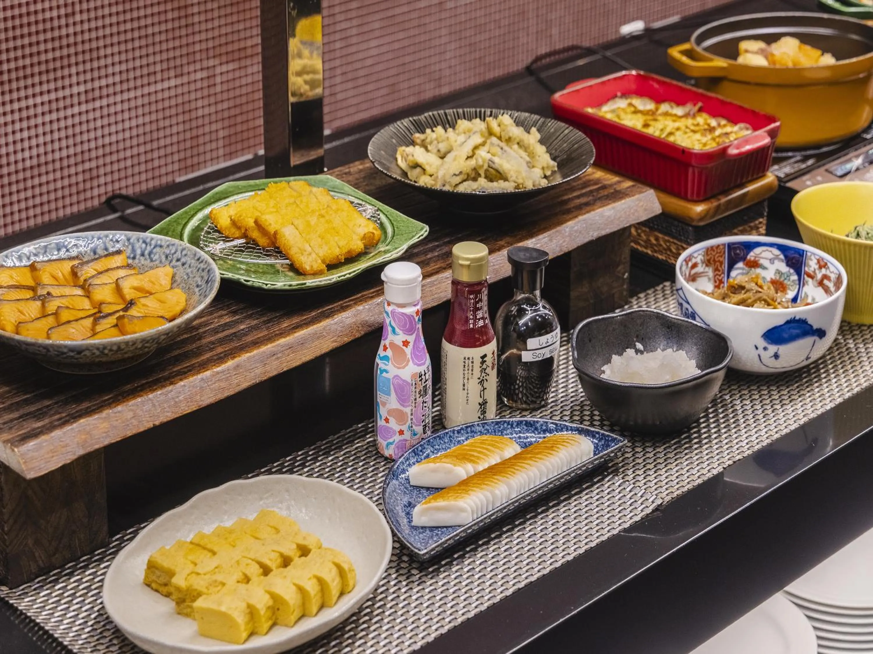 Buffet breakfast in Hiroshima Washington Hotel