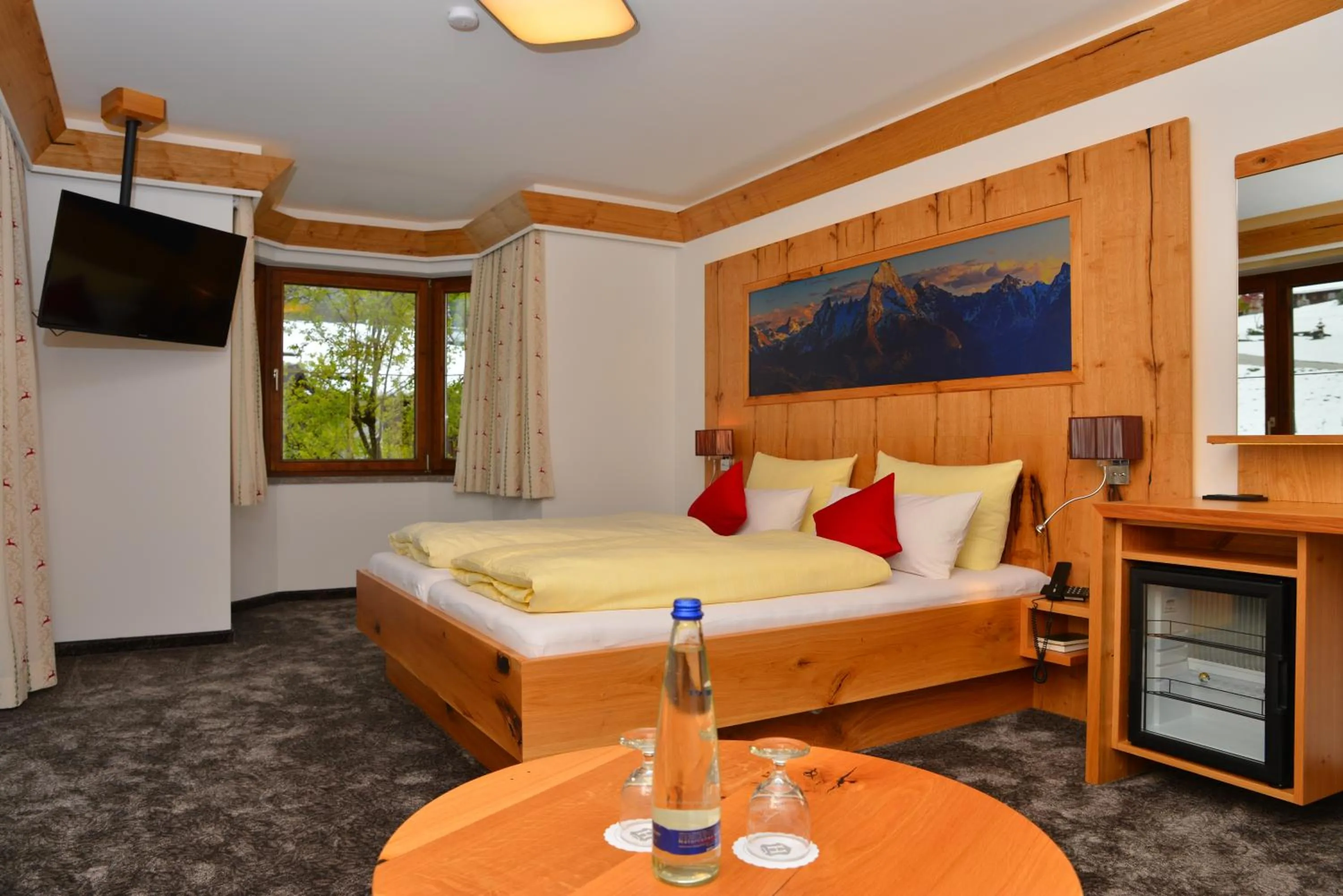 Bed in Alpenhotel Denninglehen