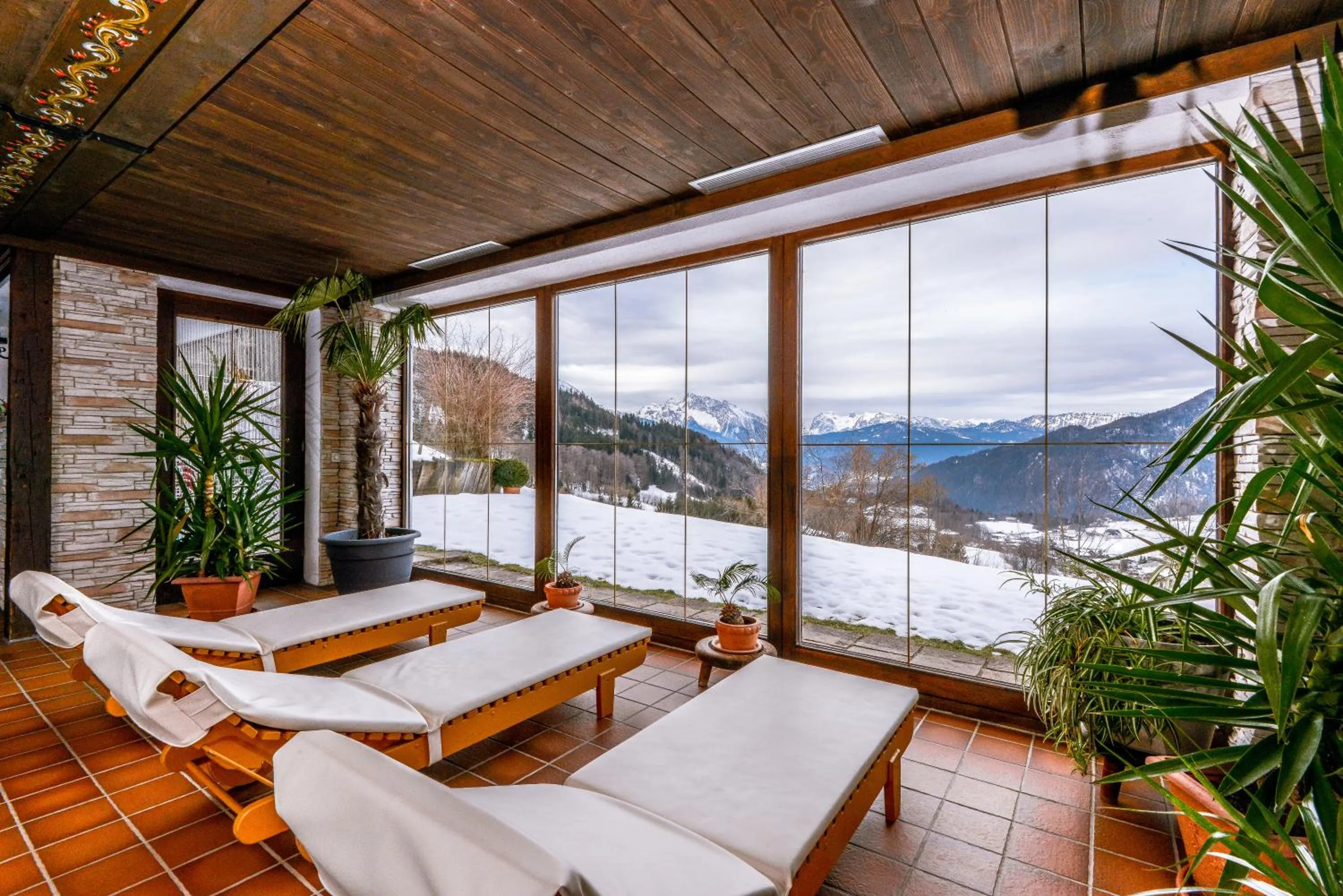 Mountain view in Alpenhotel Denninglehen