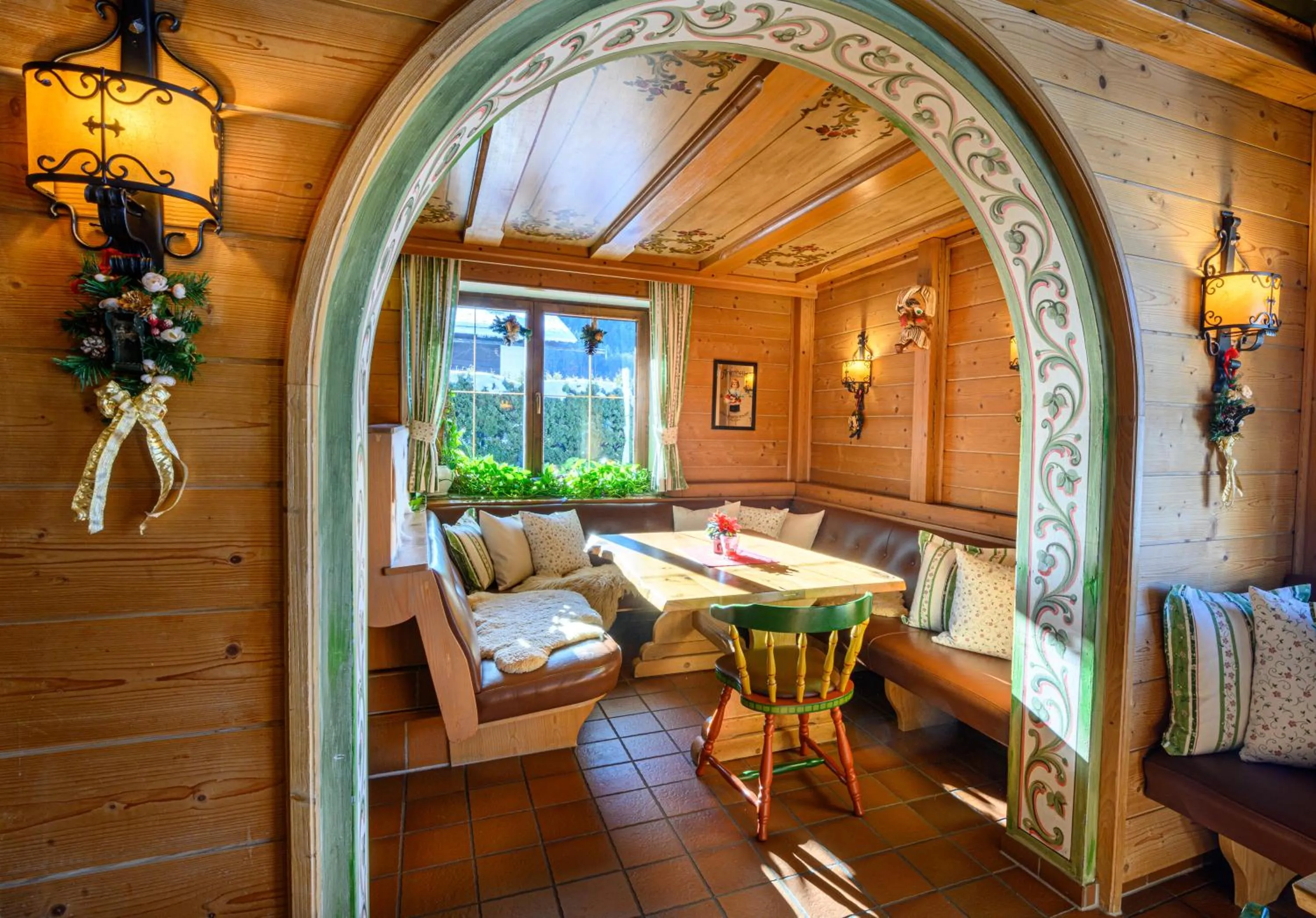 Restaurant/places to eat in Alpenhotel Denninglehen