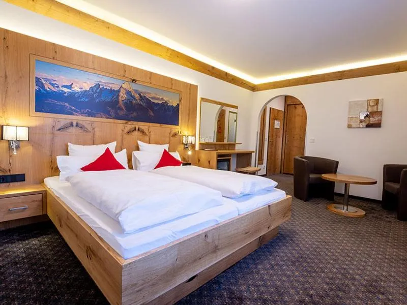 Bed in Alpenhotel Denninglehen