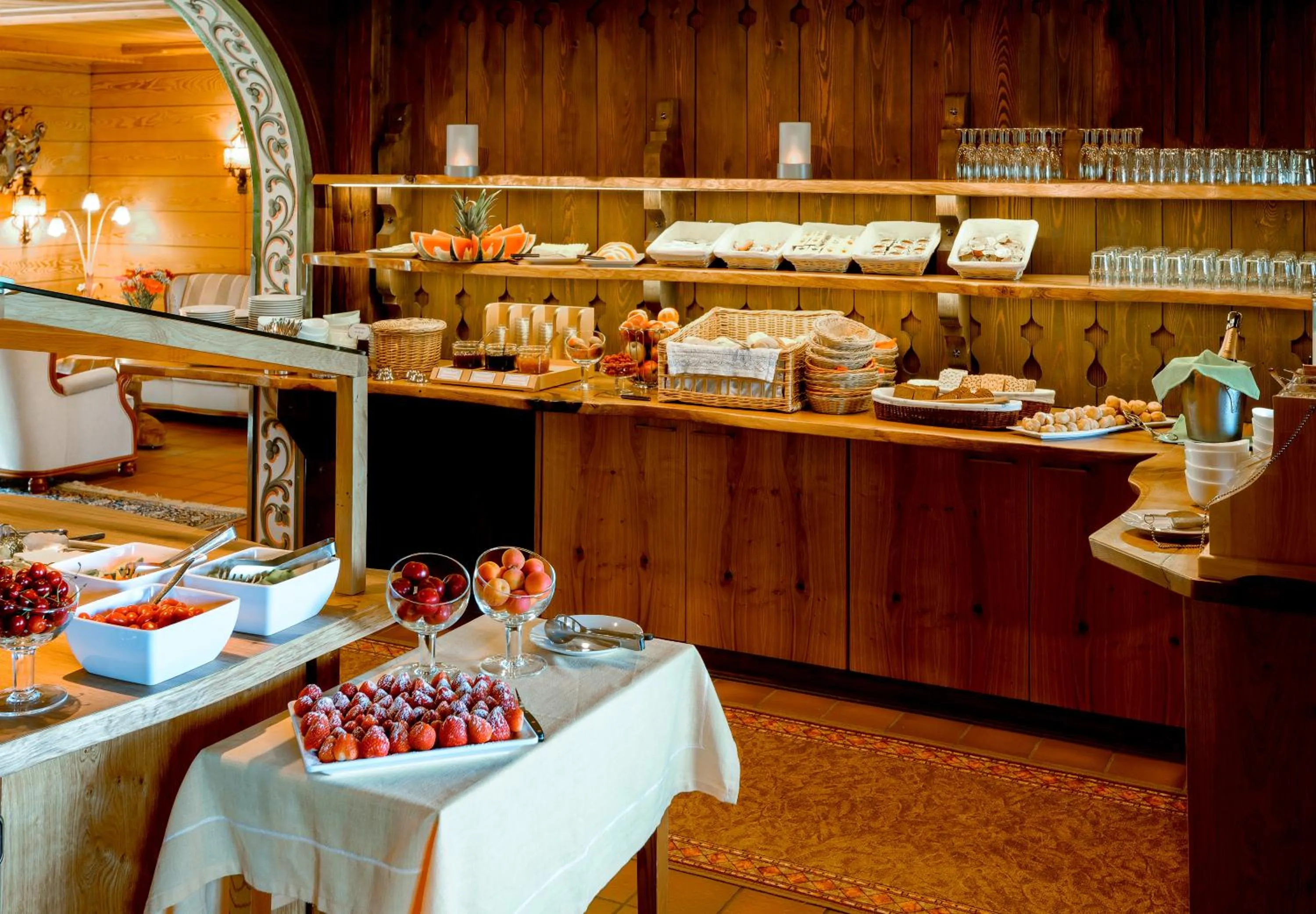 Restaurant/places to eat in Alpenhotel Denninglehen