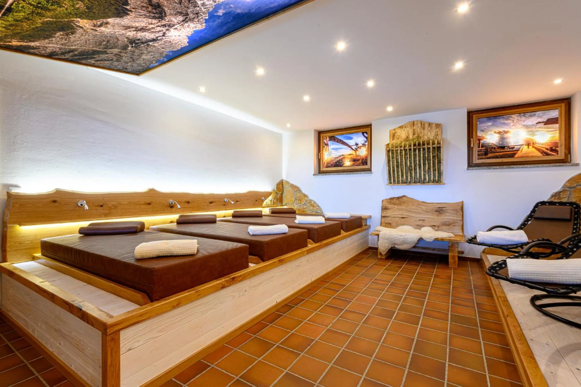 Sauna in Alpenhotel Denninglehen