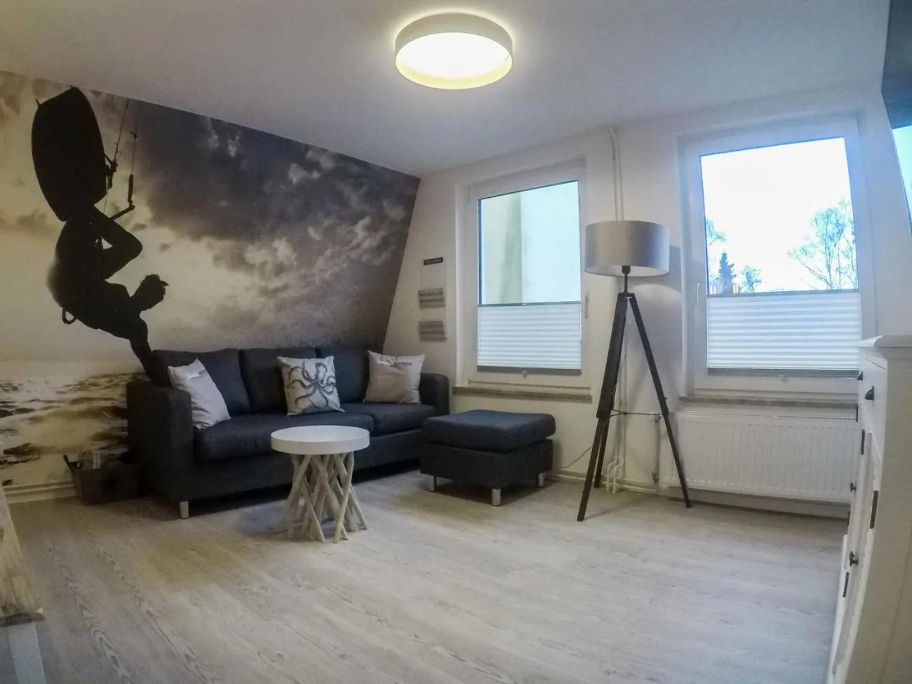 Living room in Hotel Stadt Cuxhaven