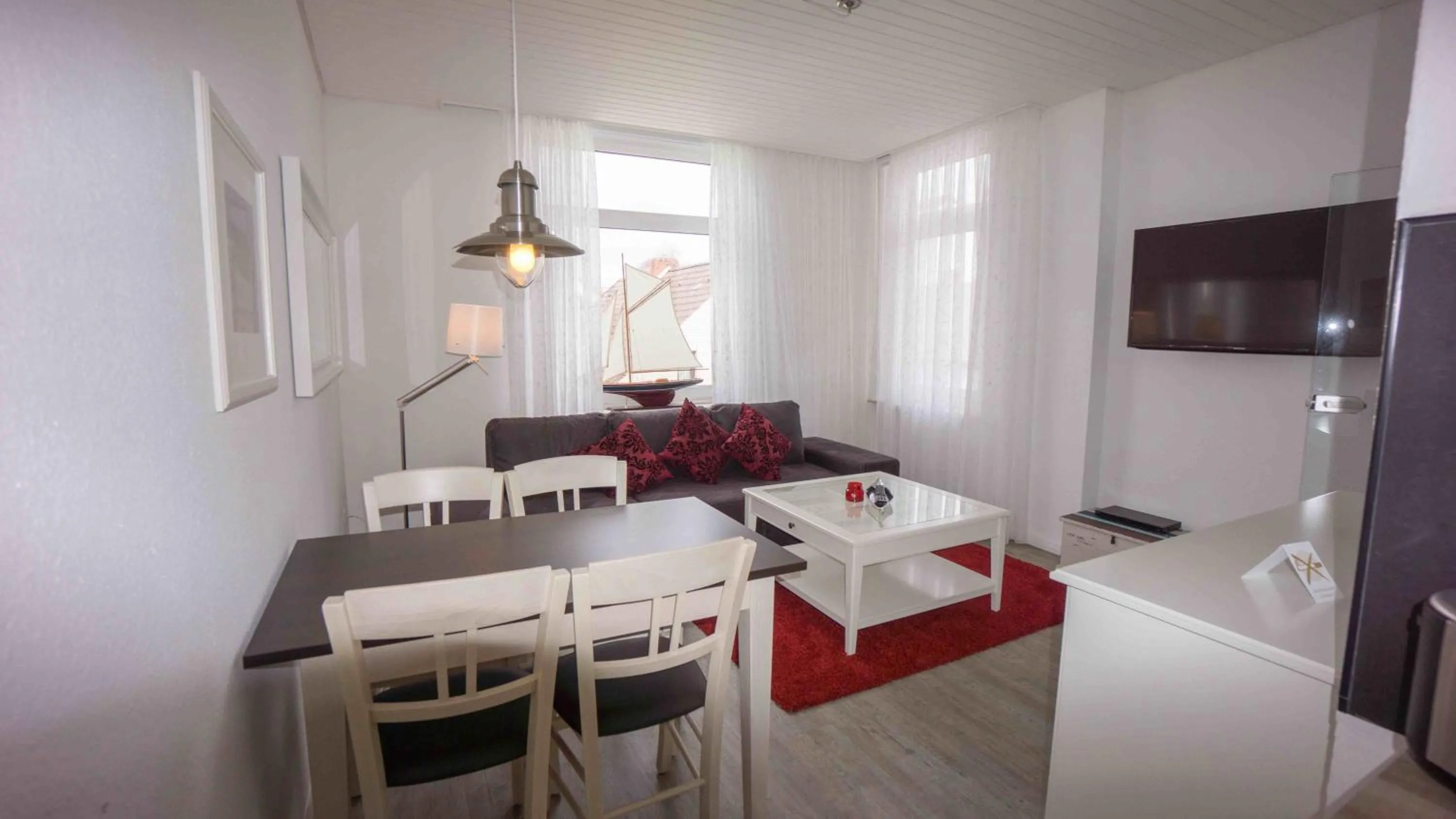 Living room in Hotel Stadt Cuxhaven