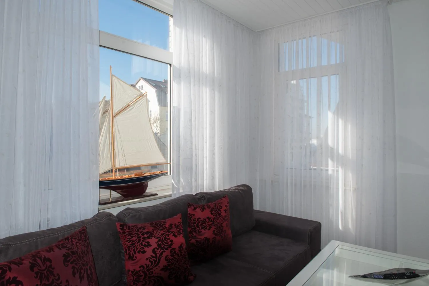 Living room in Hotel Stadt Cuxhaven