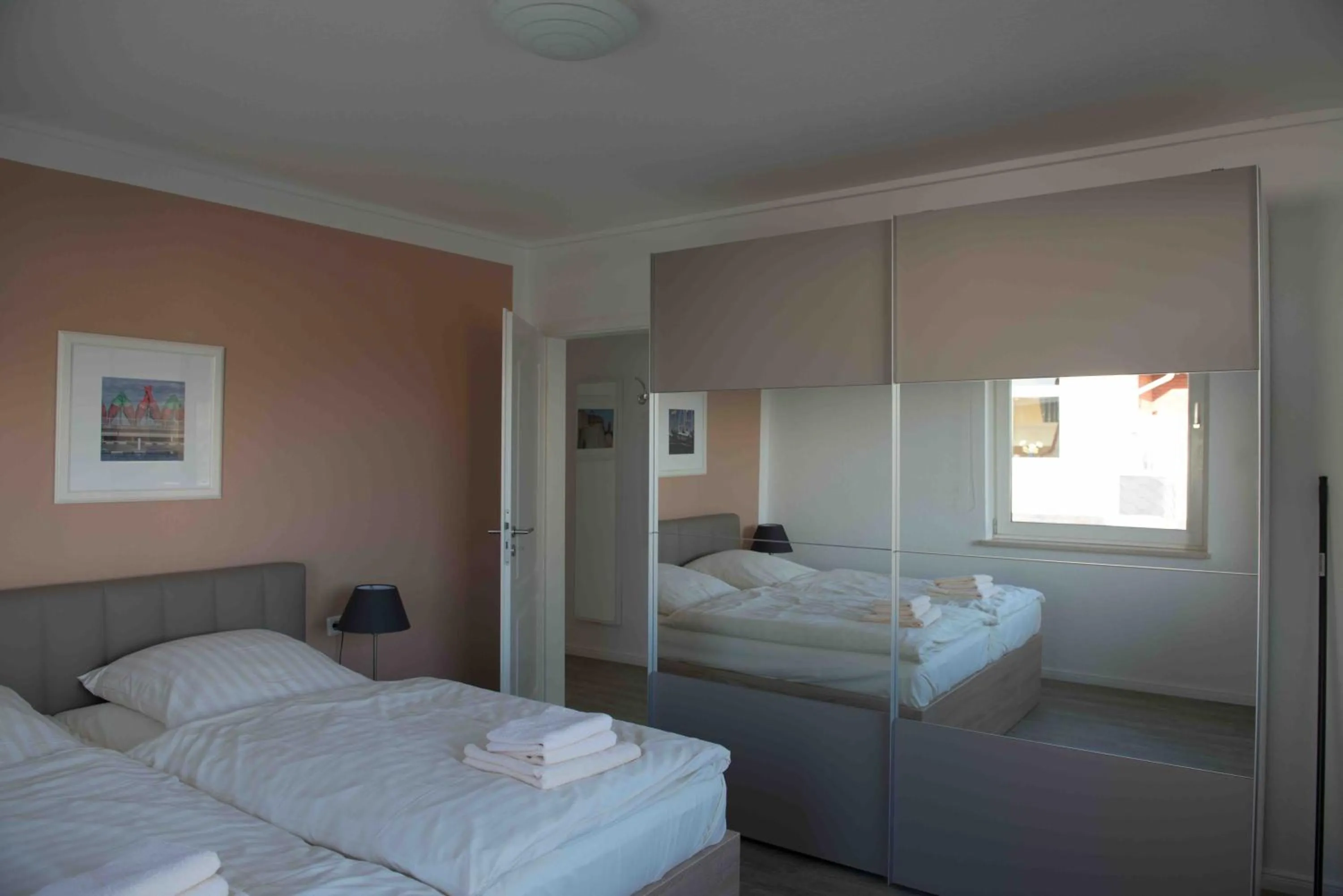 Bedroom, Bed in Hotel Stadt Cuxhaven