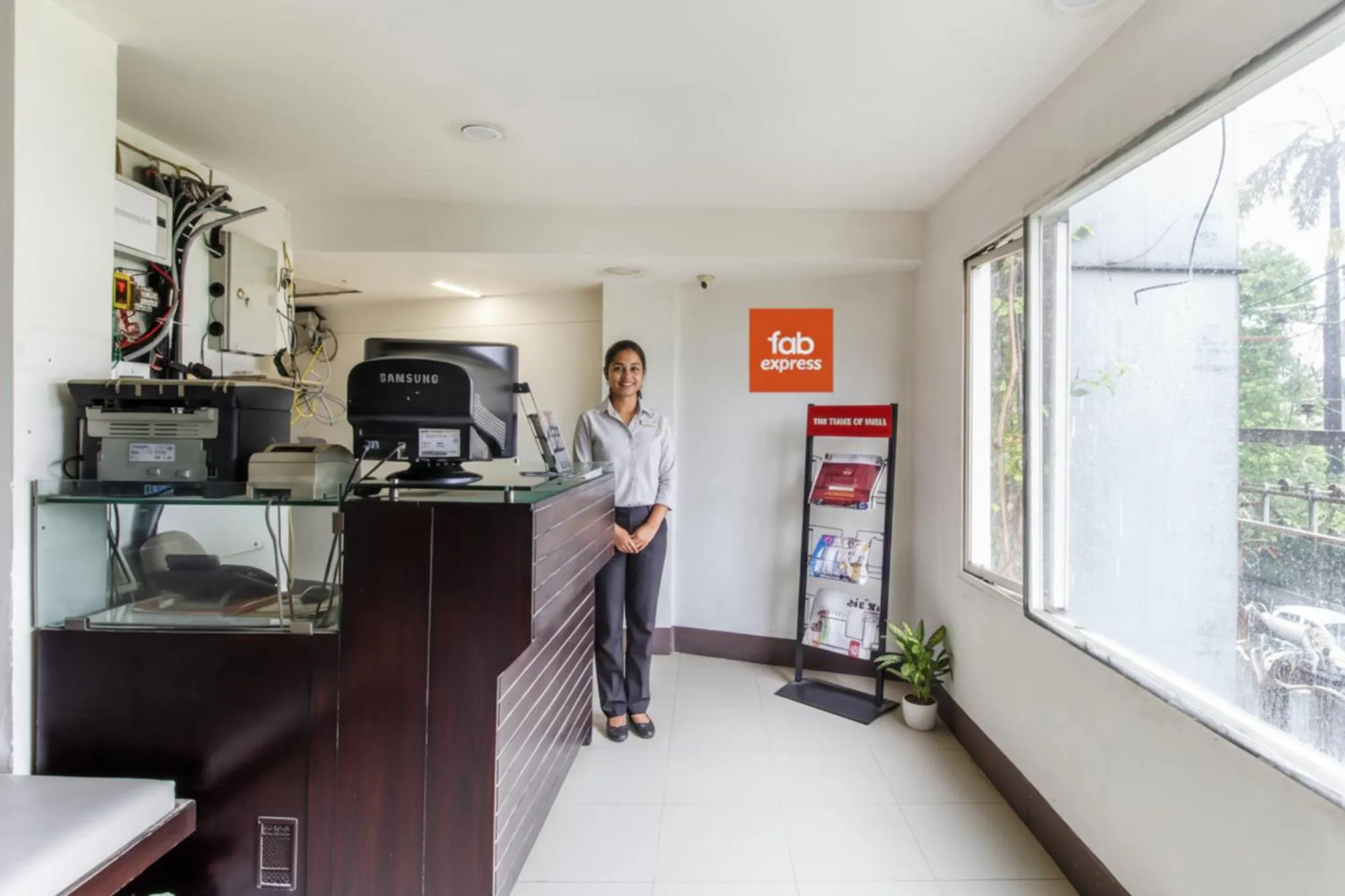 Lobby or reception in FabHotel Kalyan - Nr Dairy Dan Circle