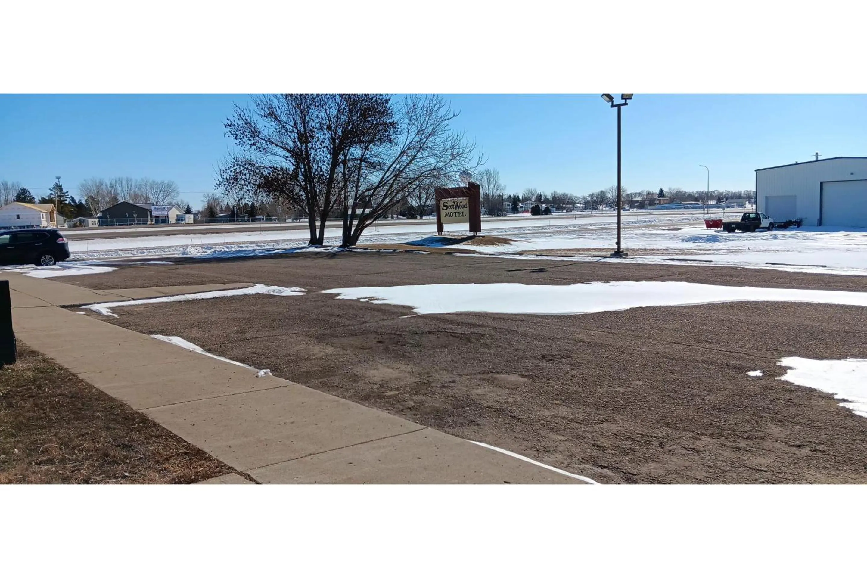 Facade/entrance in Scotwood Motel by OYO Washburn ND