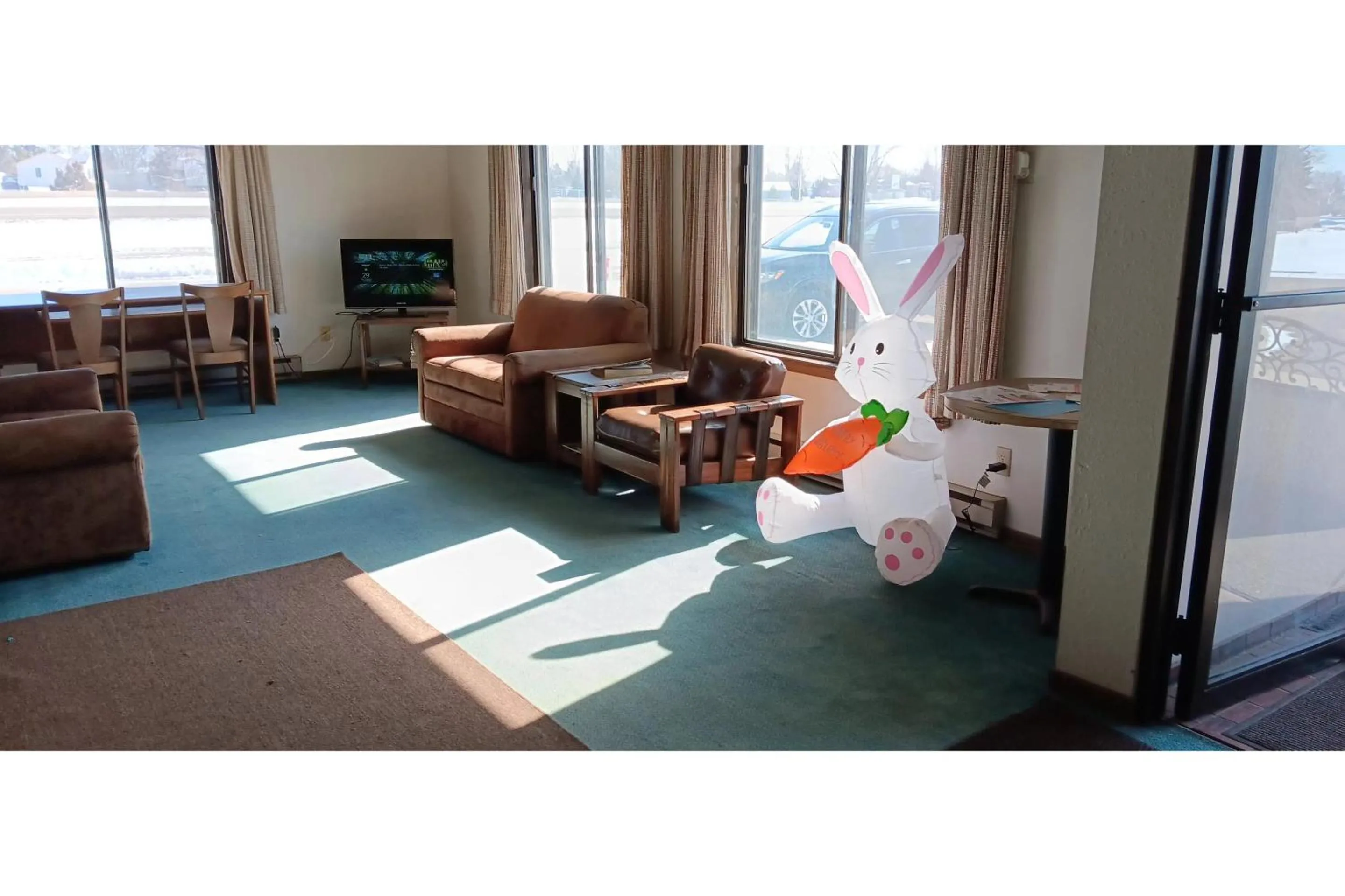 Lobby or reception in Scotwood Motel by OYO Washburn ND