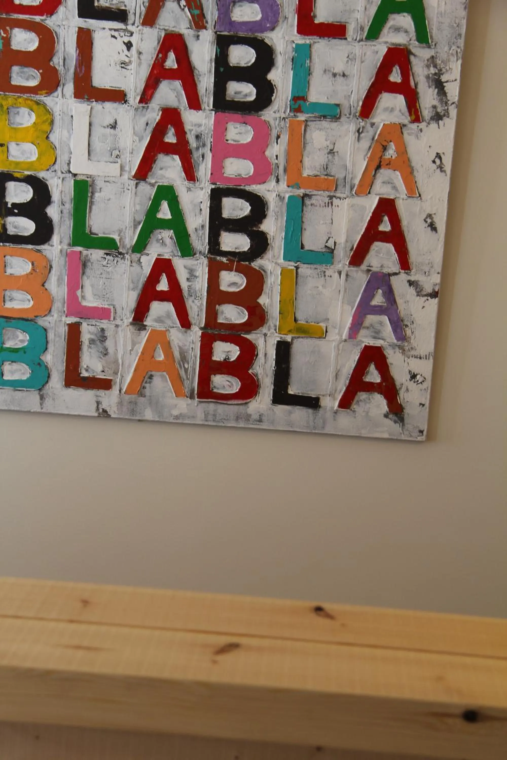 Decorative detail in Hotel Bla Bla