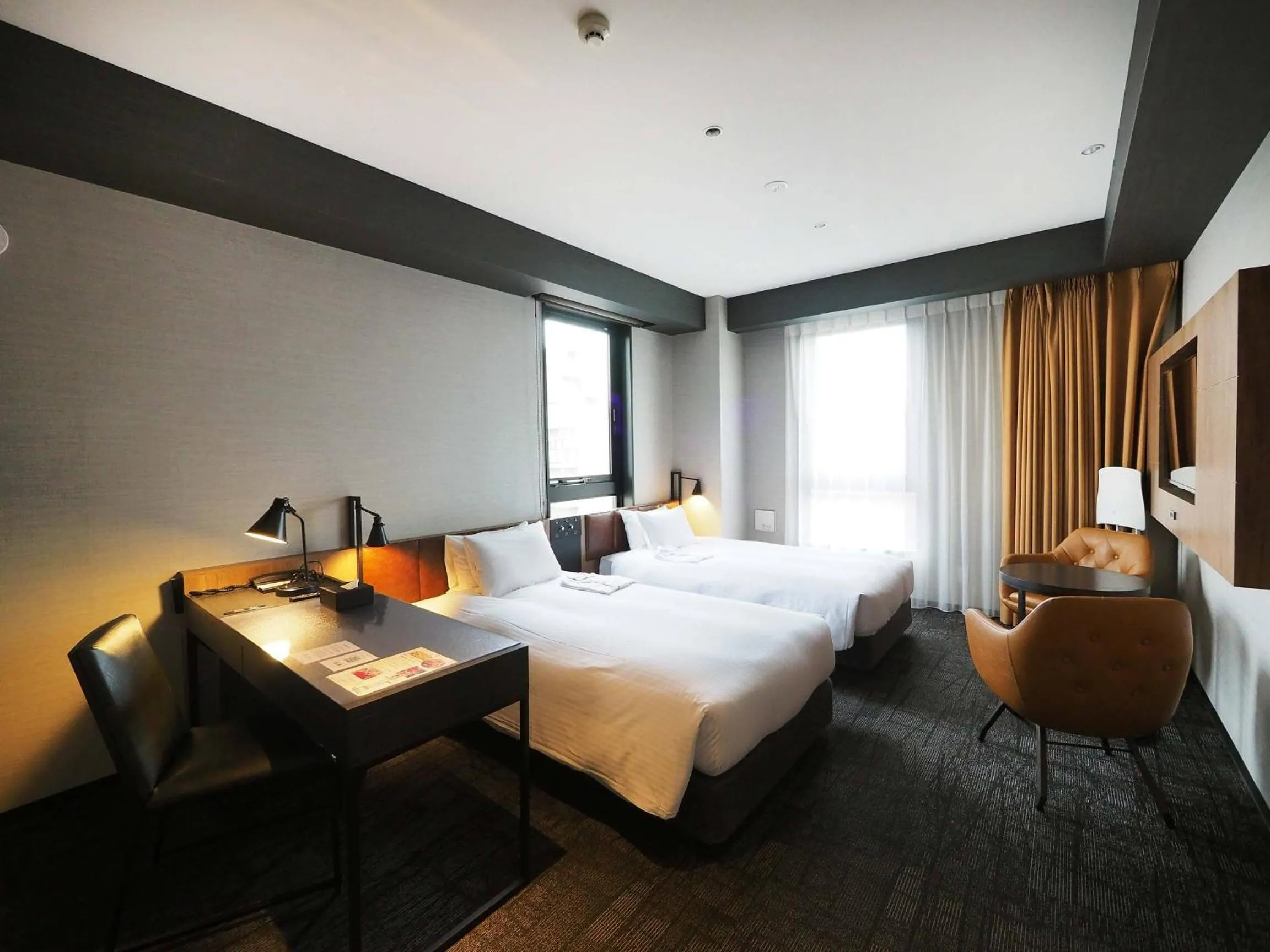 Bed in Joytel Hotel Osaka Shinsekai