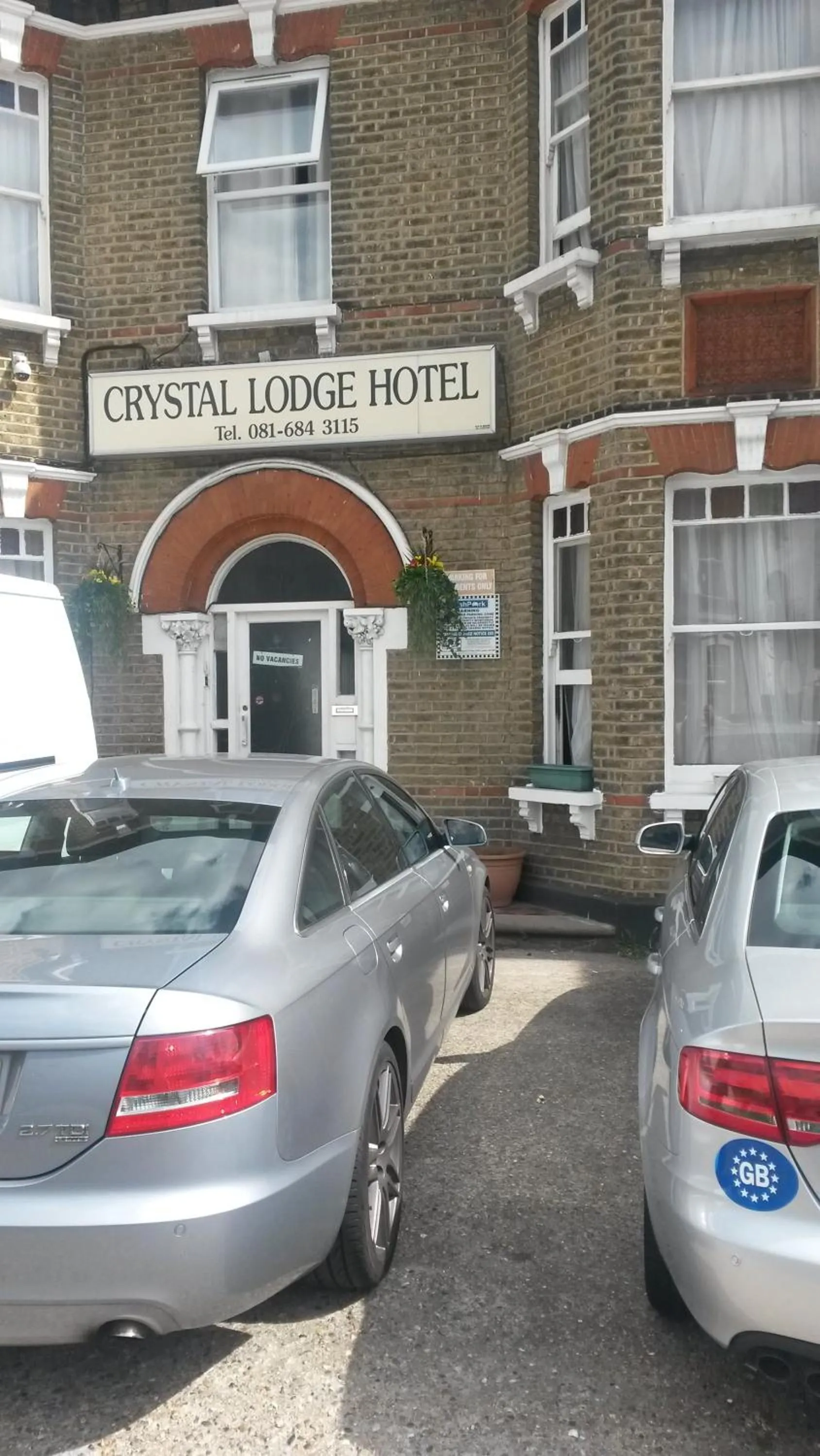 Facade/entrance in The Crystal Lodge Hotel
