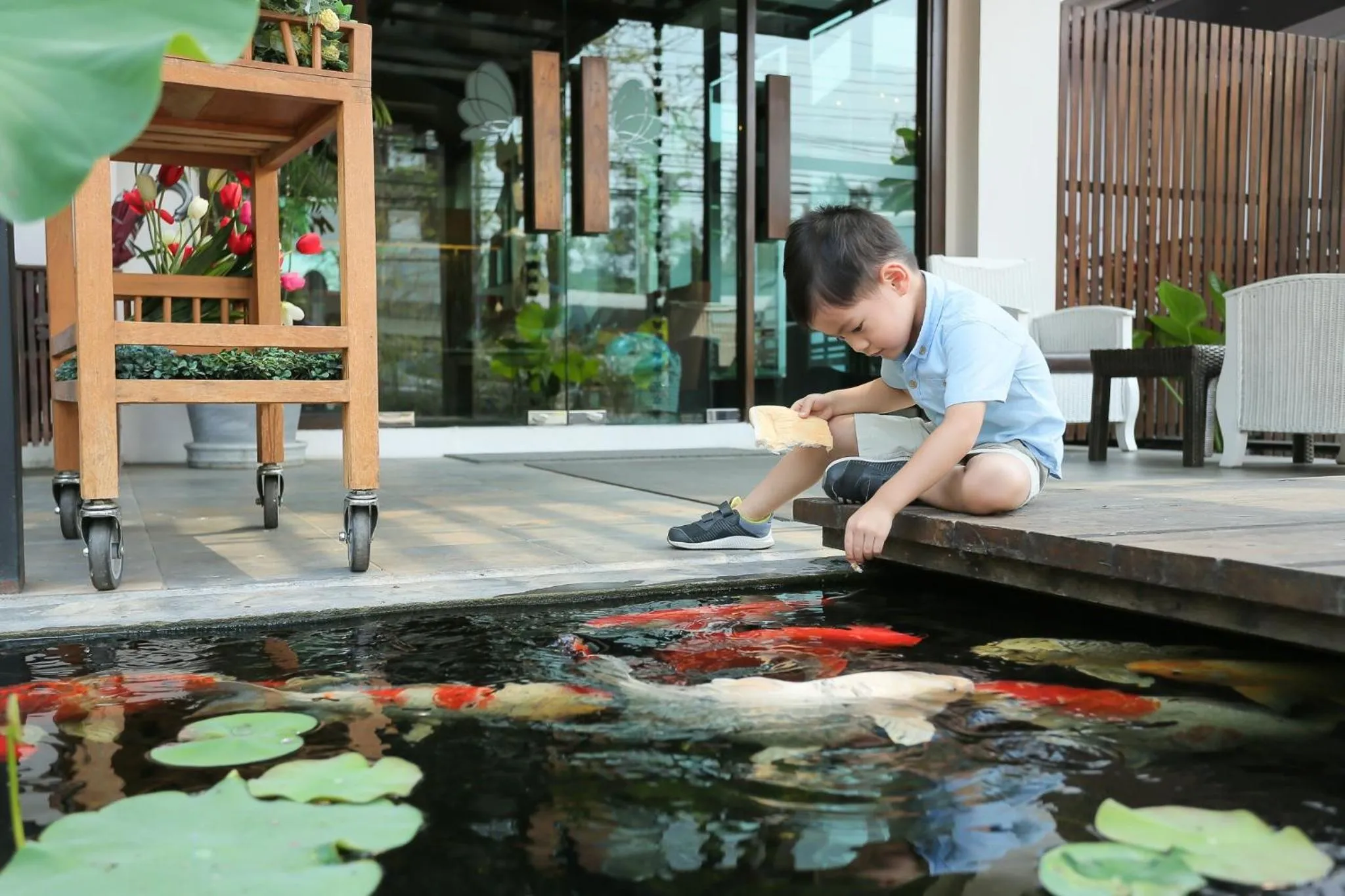children in Le Patta Resort & Hotel Chiang Rai