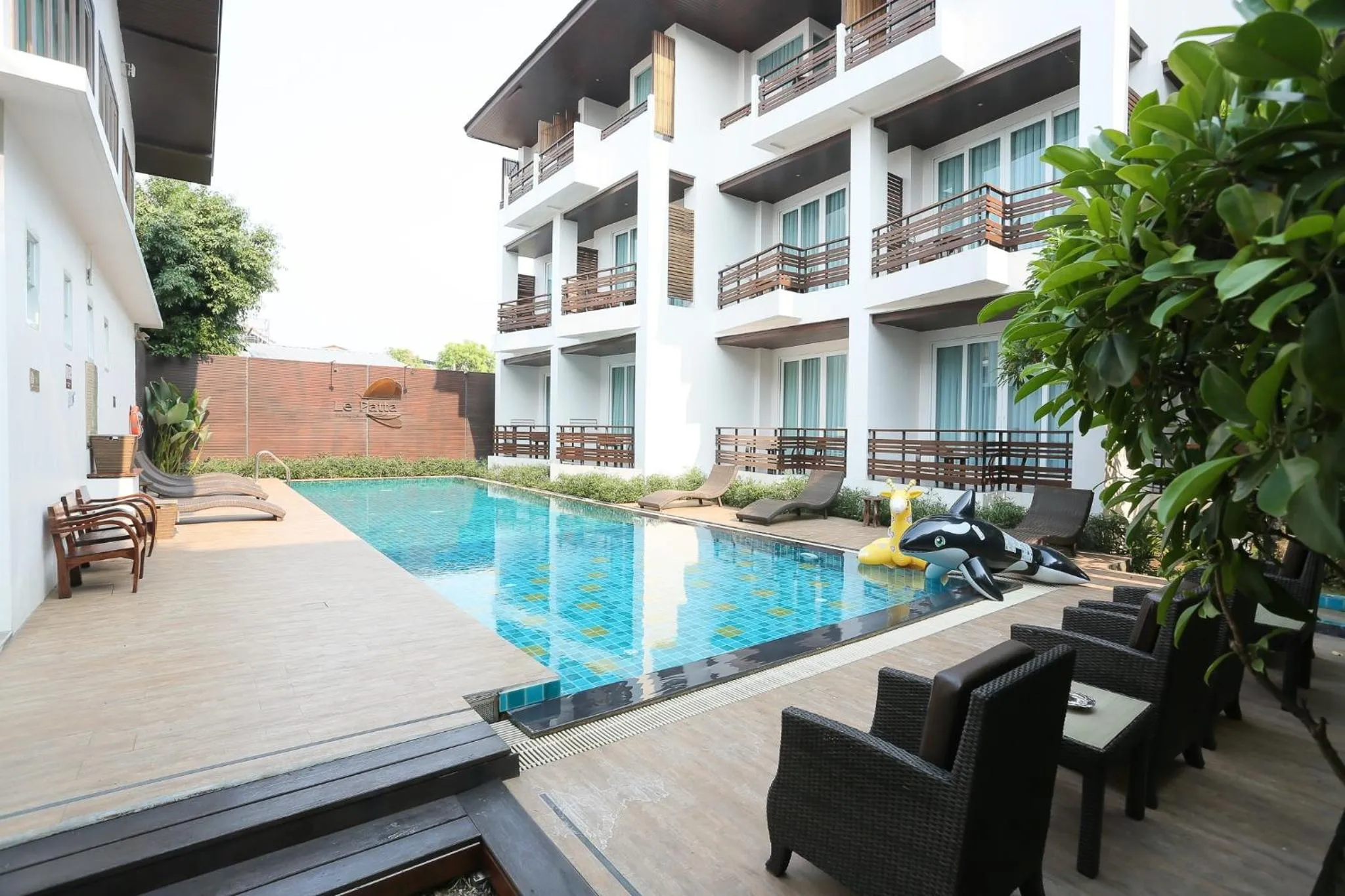 Swimming pool in Le Patta Resort & Hotel Chiang Rai