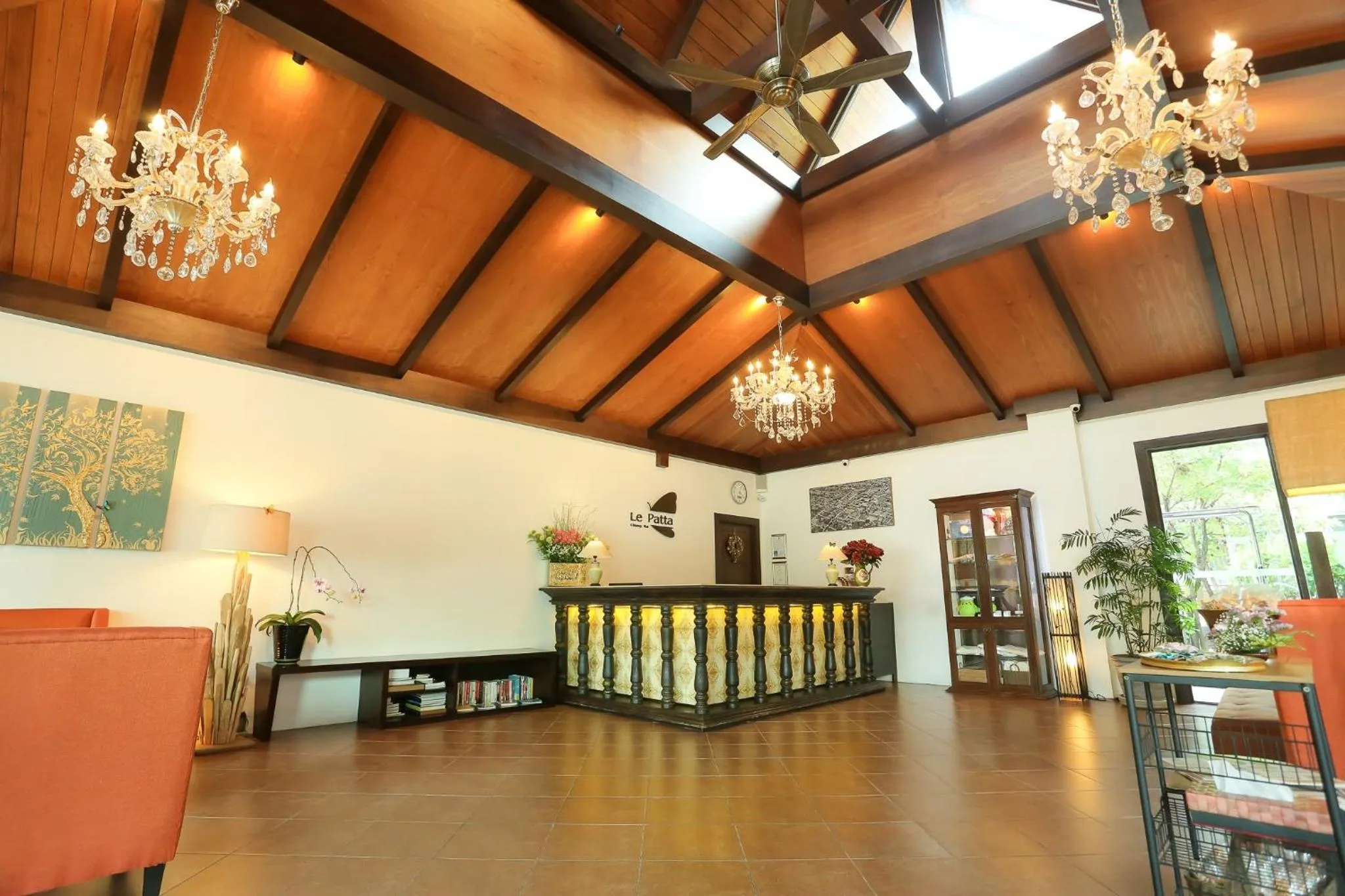 Lobby or reception in Le Patta Resort & Hotel Chiang Rai