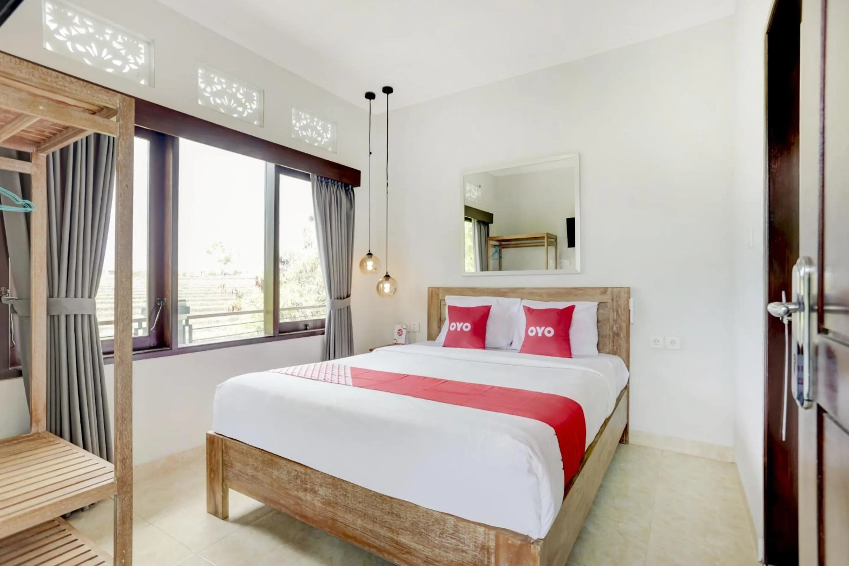 Bedroom, Bed in OYO Puri Kramas Canggu