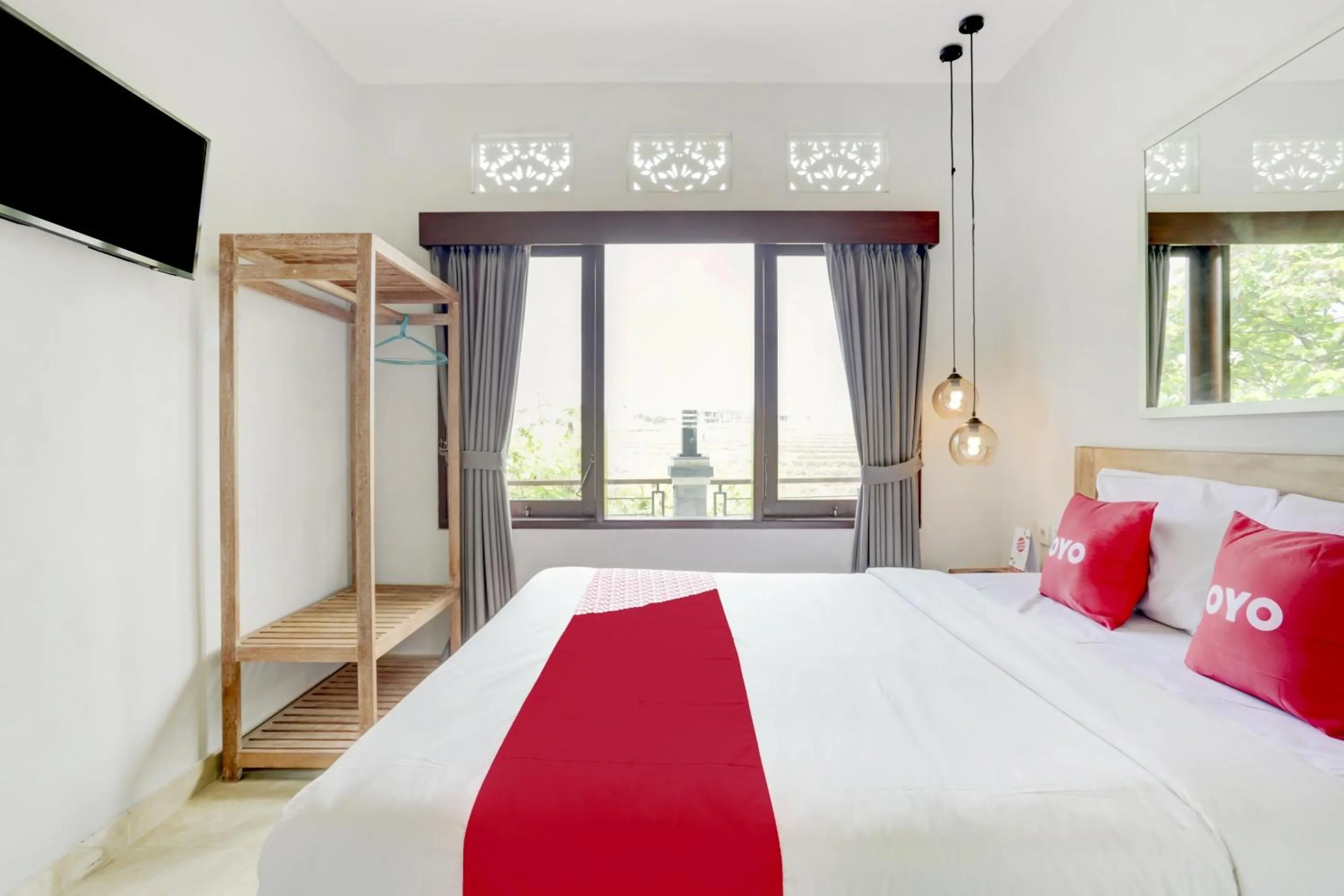 Bedroom, Bed in OYO Puri Kramas Canggu