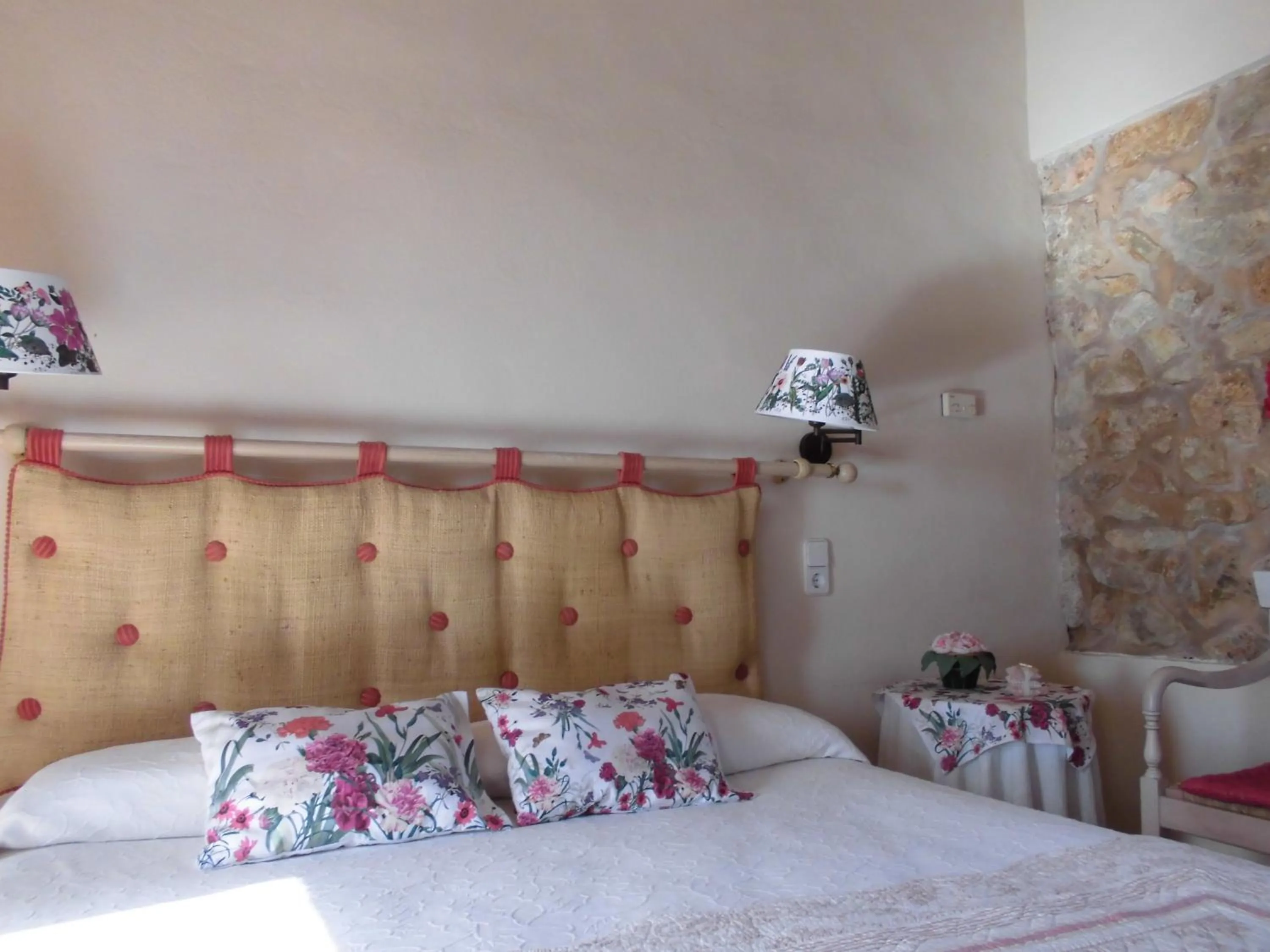 Decorative detail, Bed in Agroturismo Na Set Centes - Adults Only