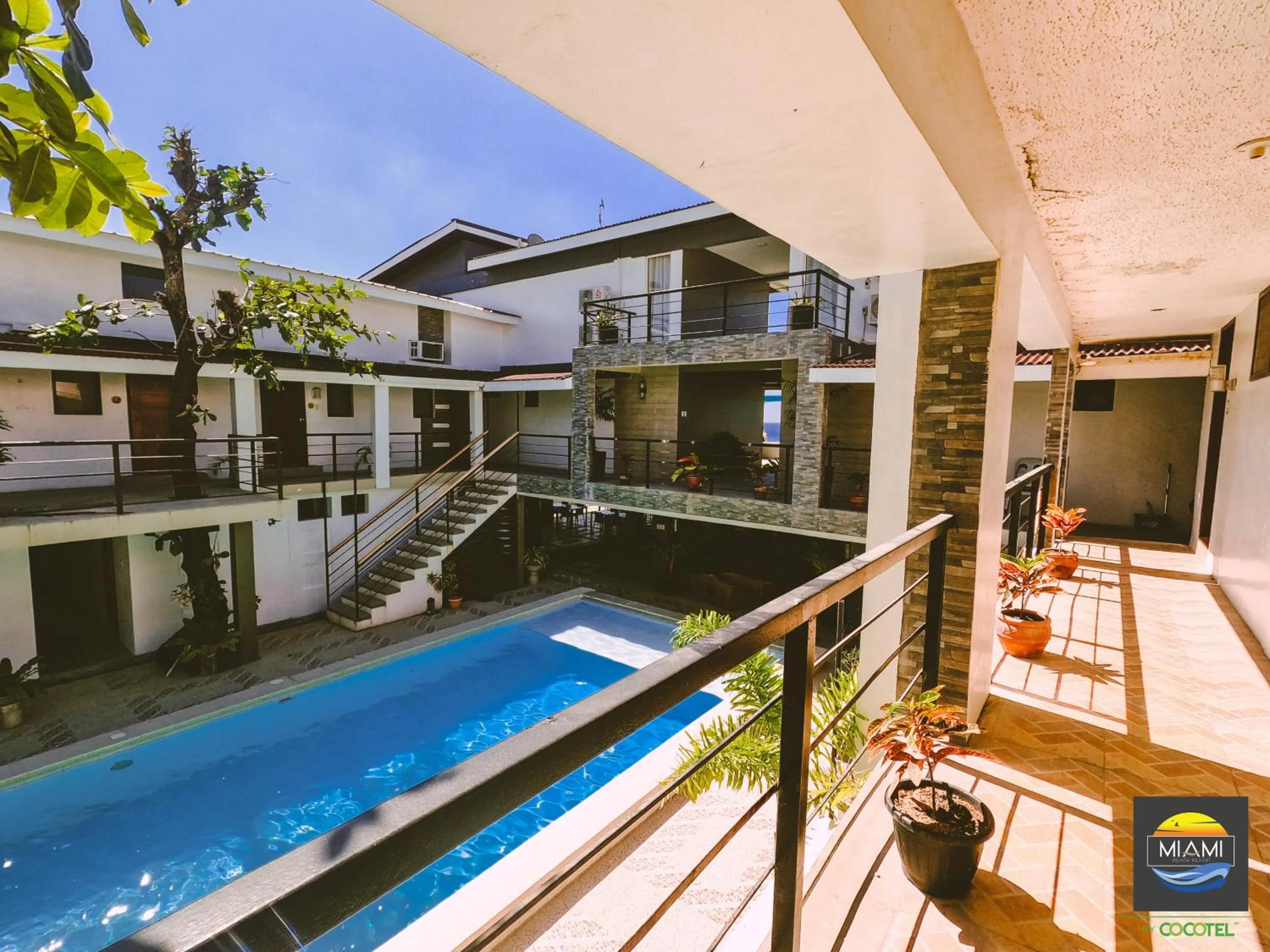 Balcony/Terrace in Miami Heat Beach Resort