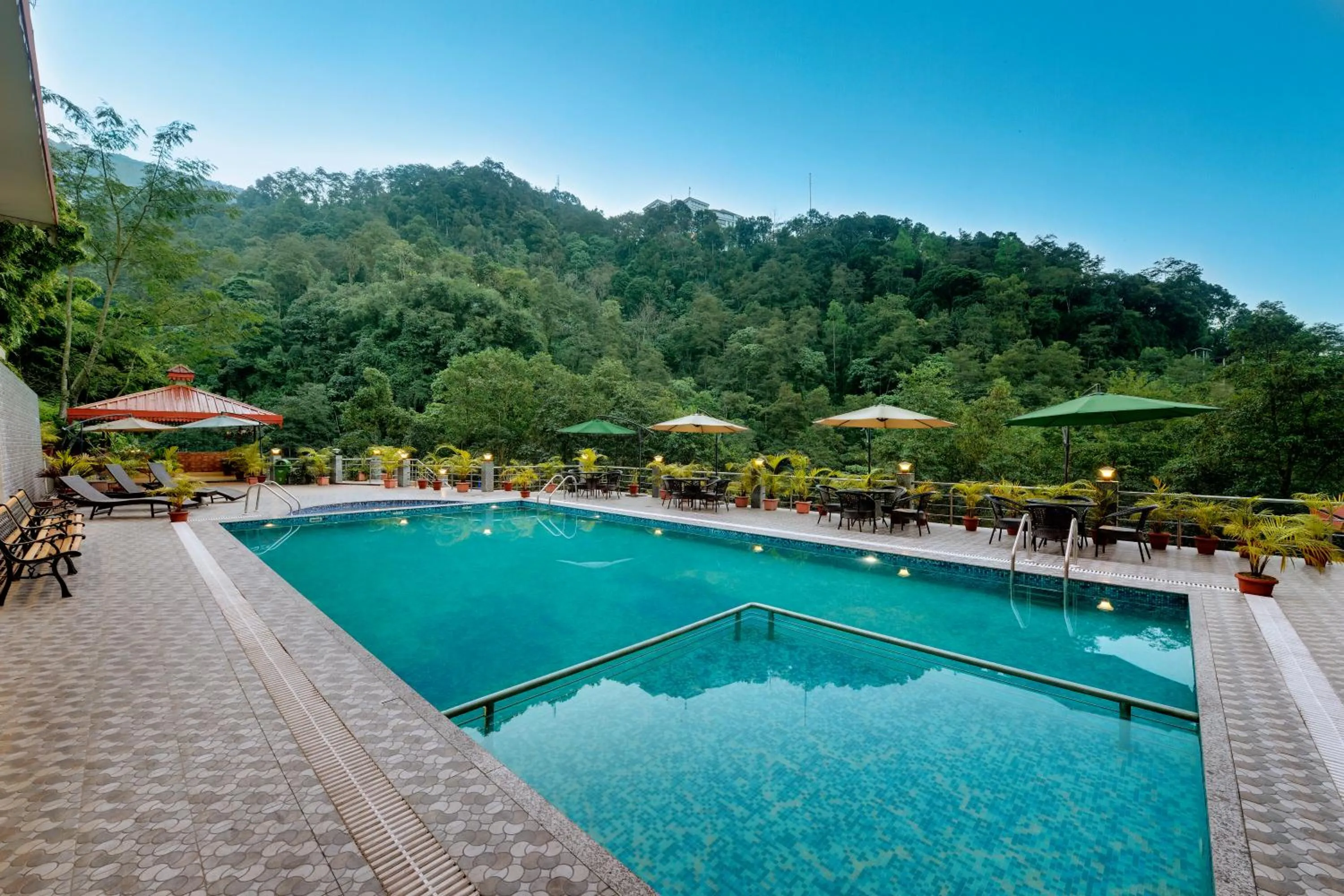 Pool view in Yashshree Kanishka